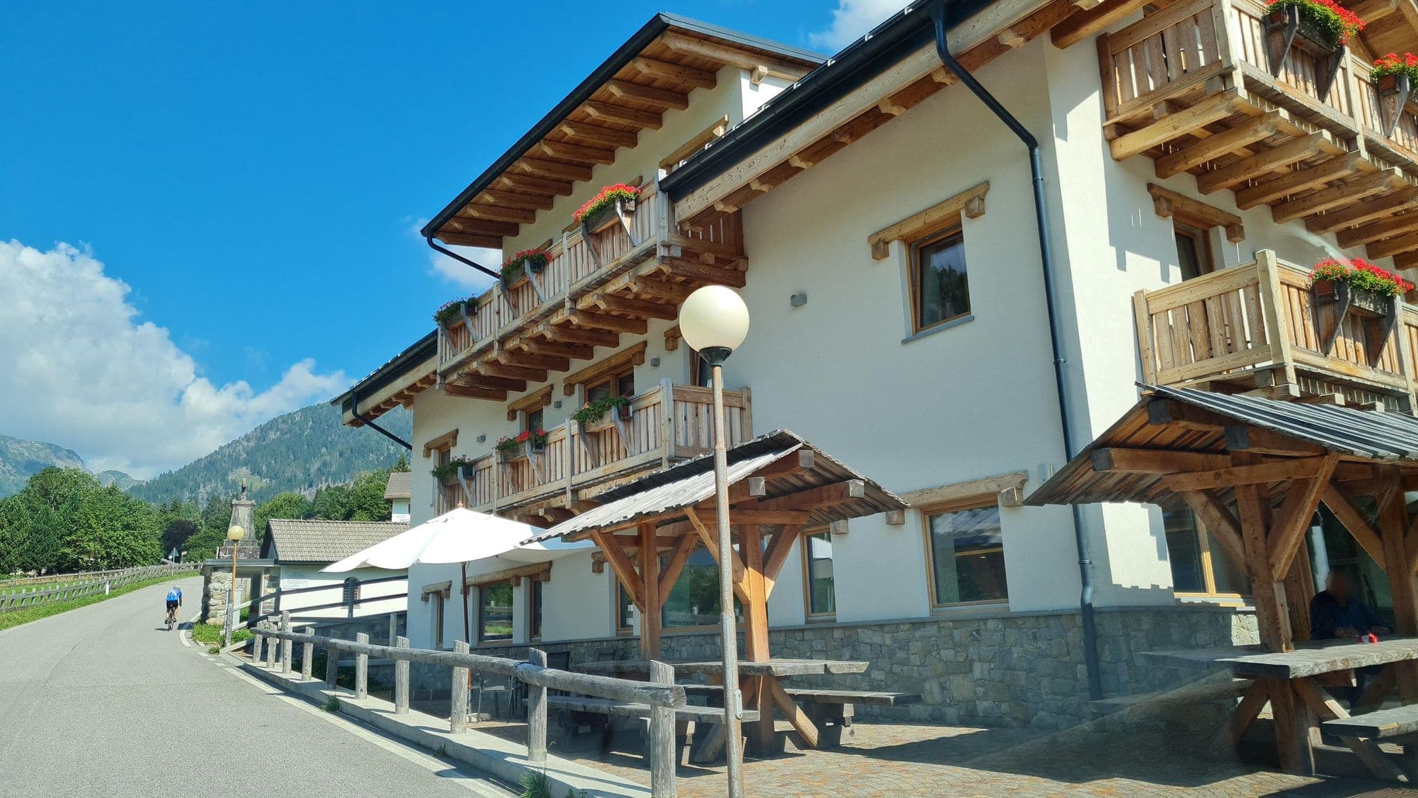 Street view near Hotel Aurai, Telve — © laniuscollurio (CC BY-SA · Mapillary)