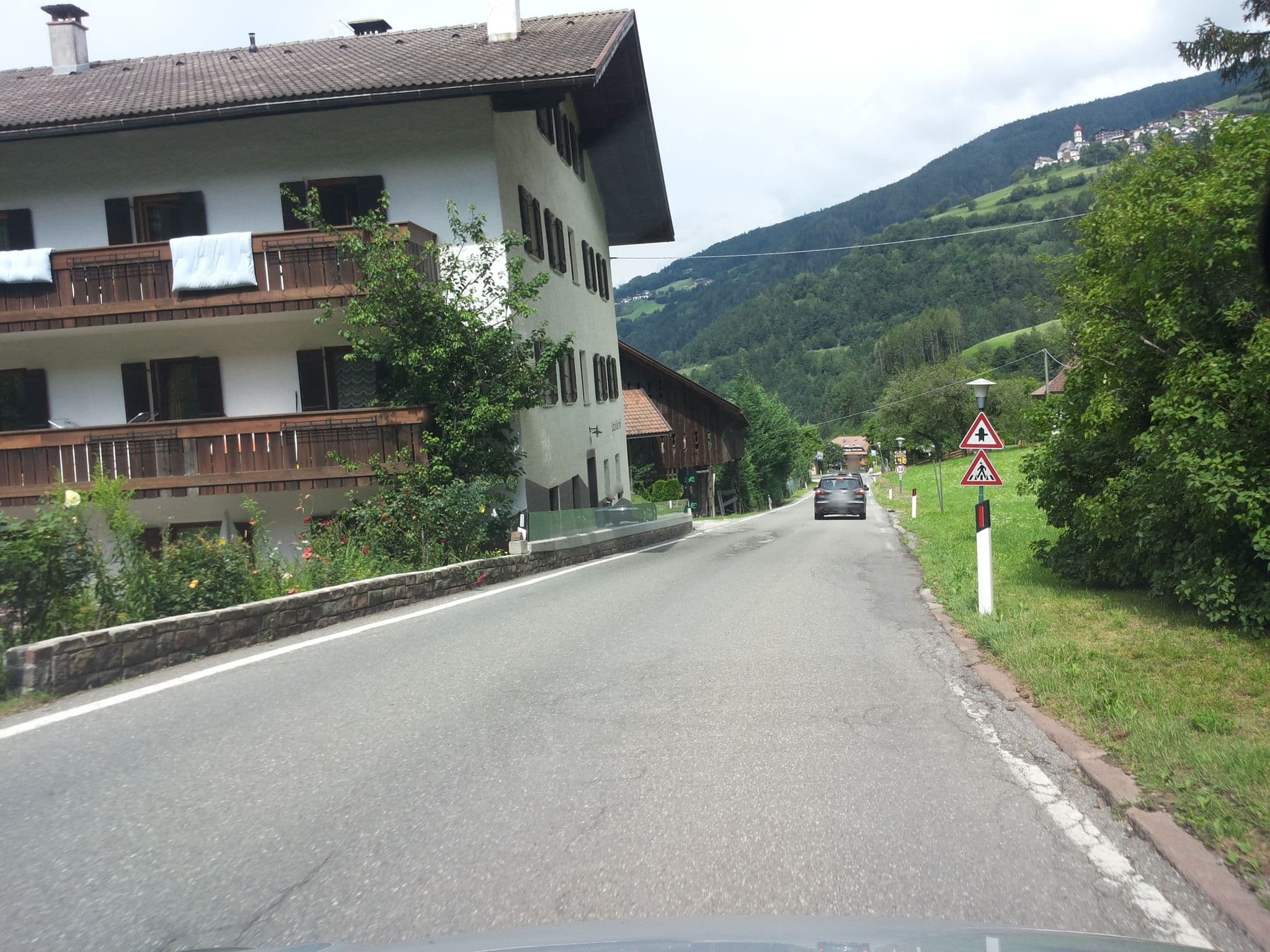 Street view near Pension Müllerhof, Ortisei