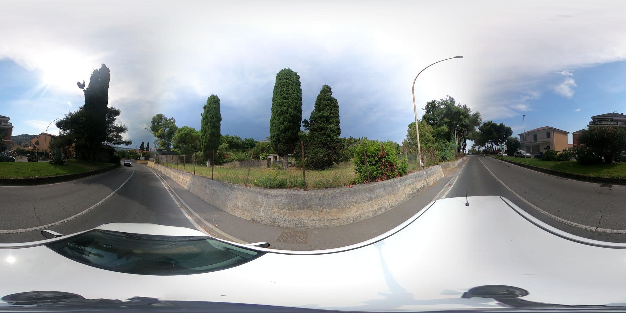 Street view near La Pineta, San Lorenzo al Mare — © LucianoC63 (CC BY-SA · Mapillary)