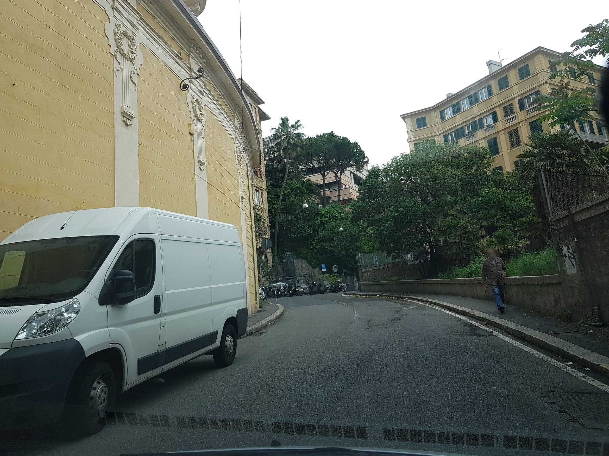 Street view near Novecento, Genoa — © ale_zena_it (CC BY-SA · Mapillary)