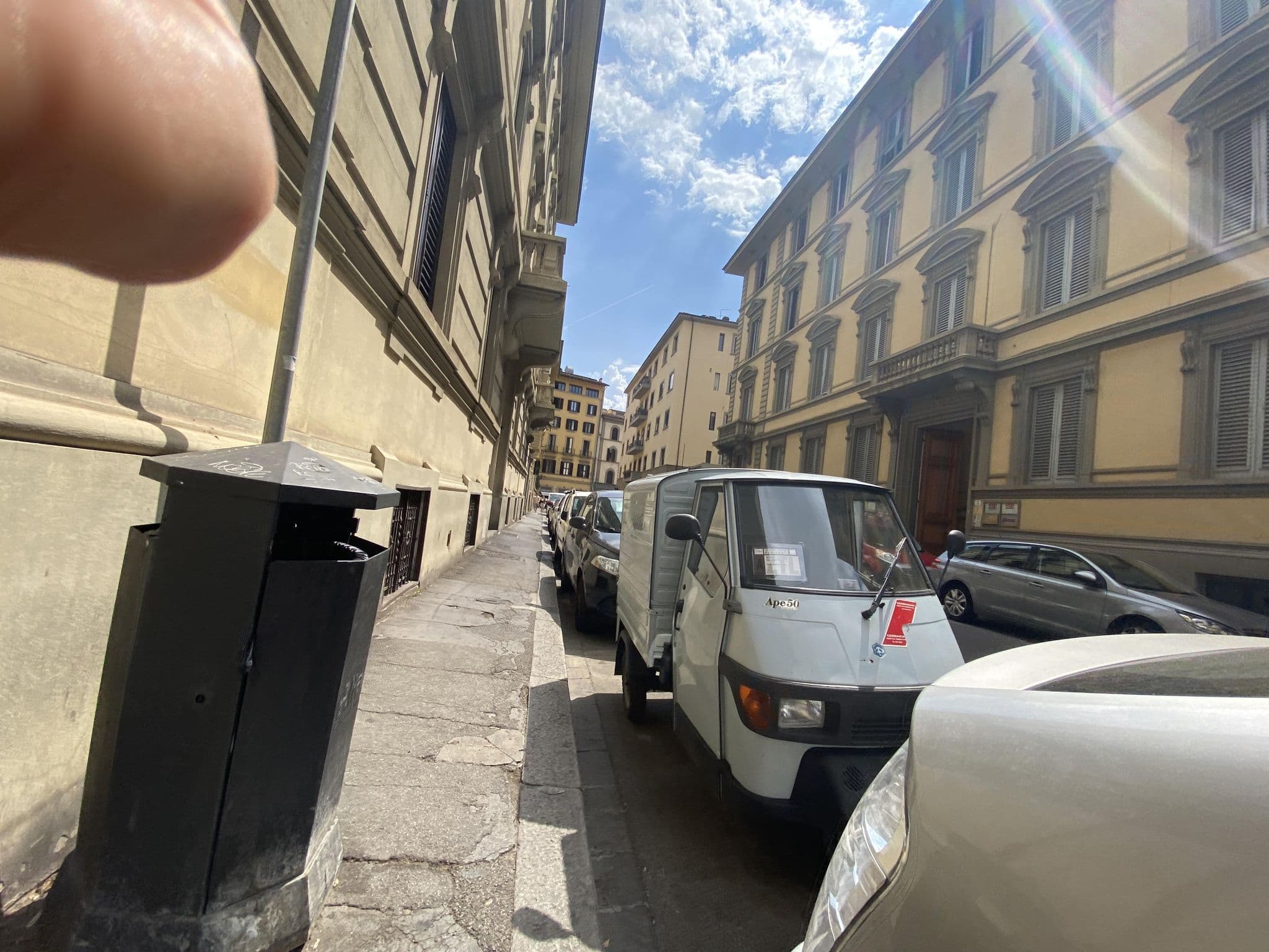 Street view near Albani, Florence