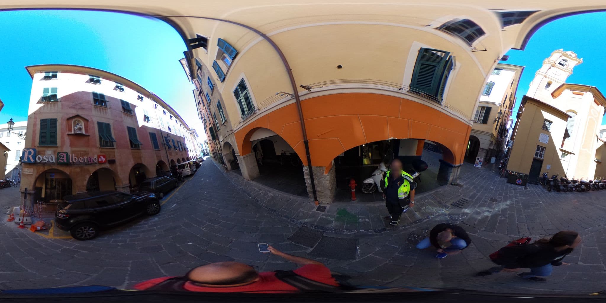 Street view near Hotel Monte Rosa, Chiavari — © ale_zena_it (CC BY-SA · Mapillary)