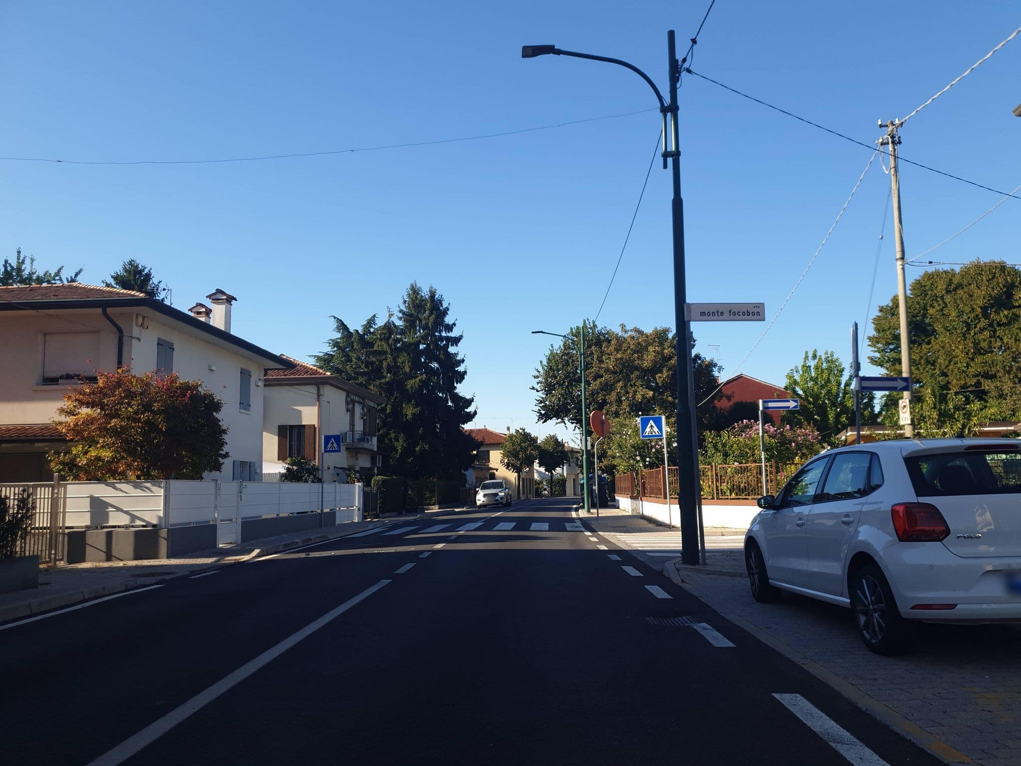Street view near Hotel Altieri, Favaro Veneto — © voschix (CC BY-SA · Mapillary)