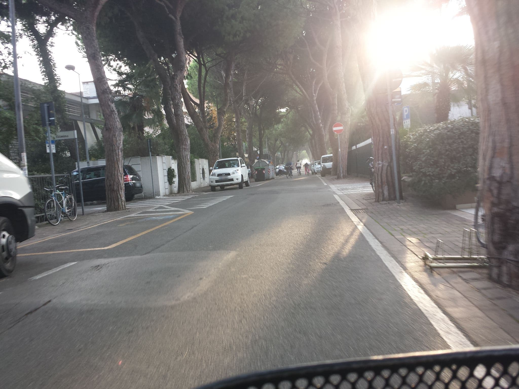 Street view near Calypso, Rimini