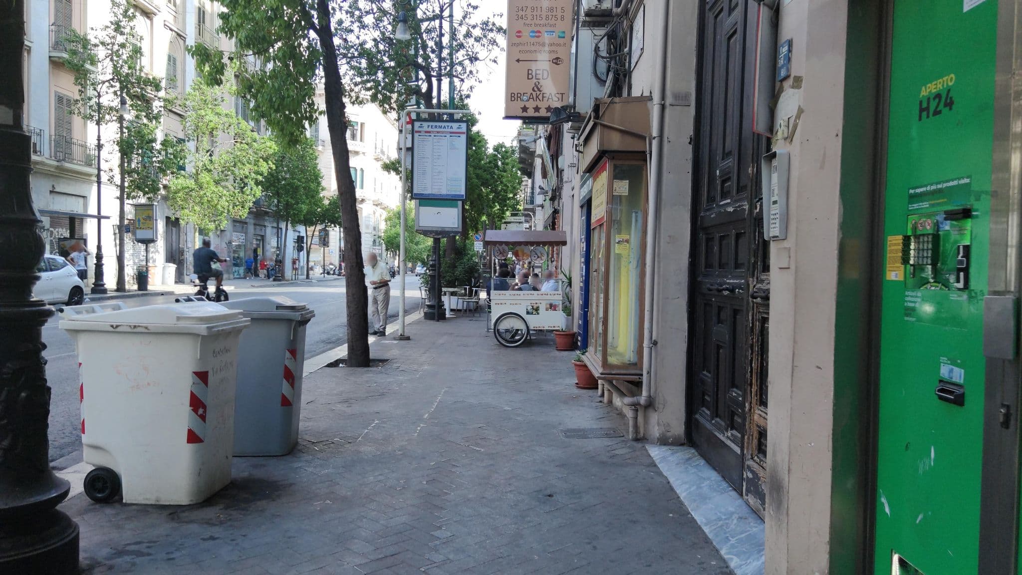 Street view near Hostel Agata, Palermo