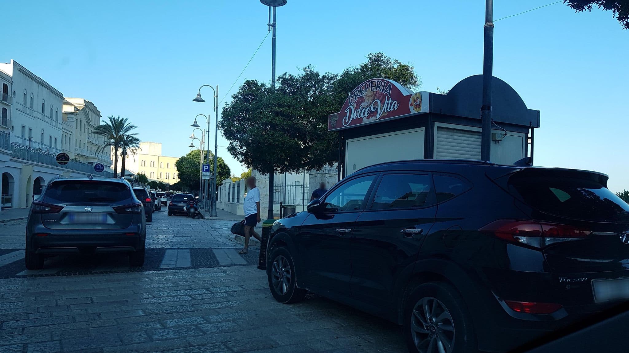 Street view near Grand Hotel Mediterraneo, Cerfignano — © ale_zena_it (CC BY-SA · Mapillary)