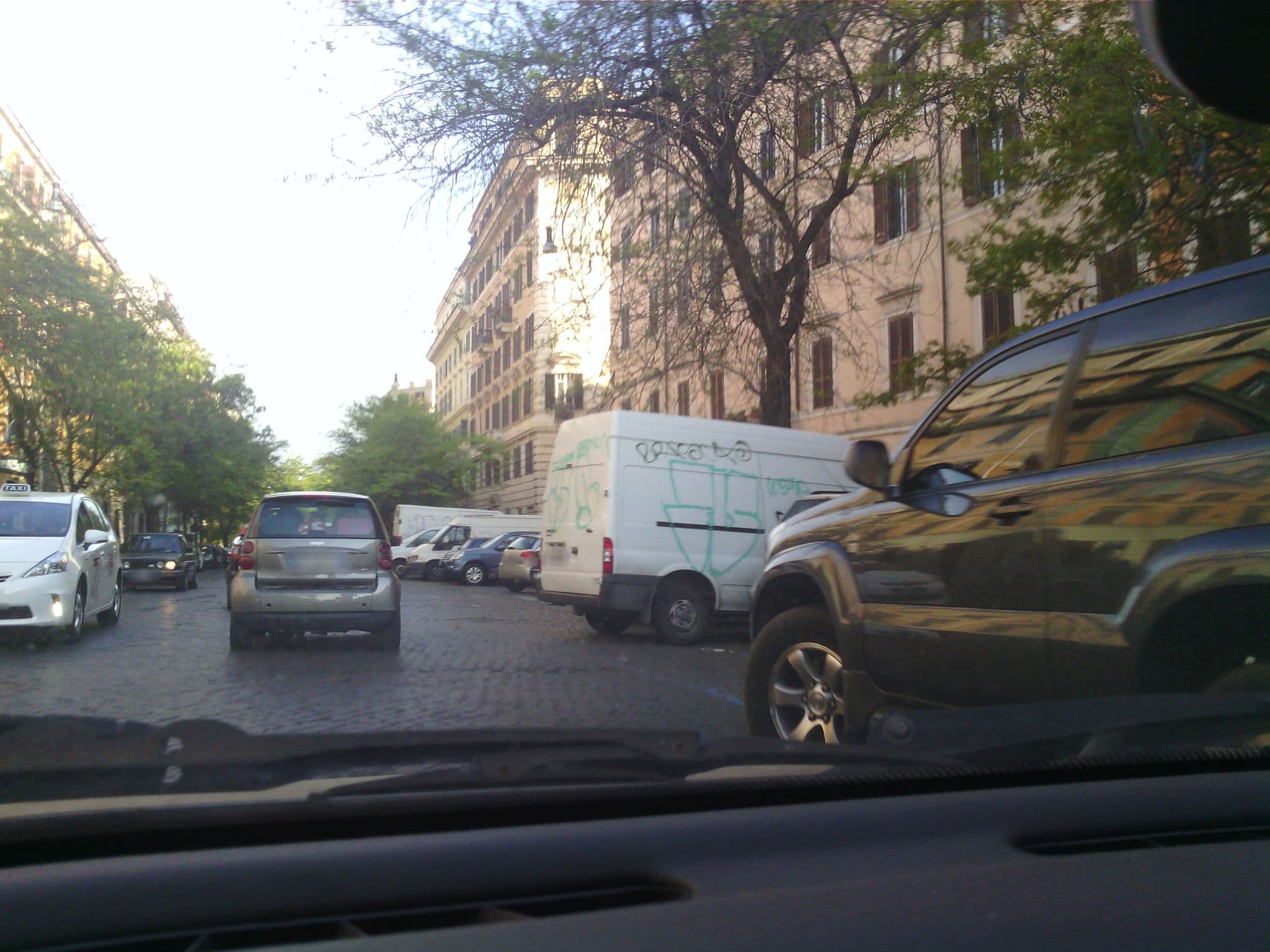 Street view near Blue Hostel, Monti