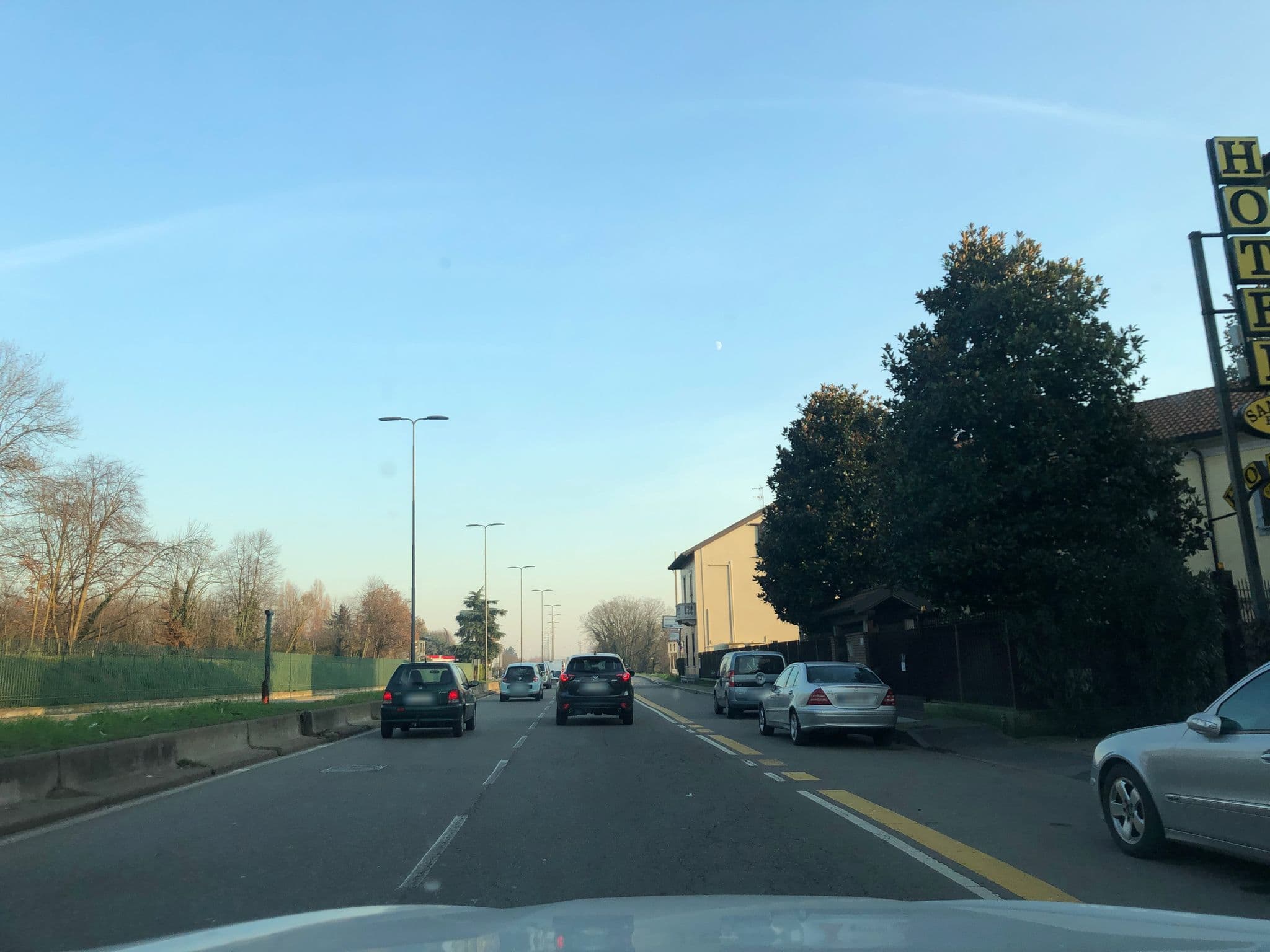 Street view near Hotel San Siro Fiera, Figino — © adirricor (CC BY-SA · Mapillary)