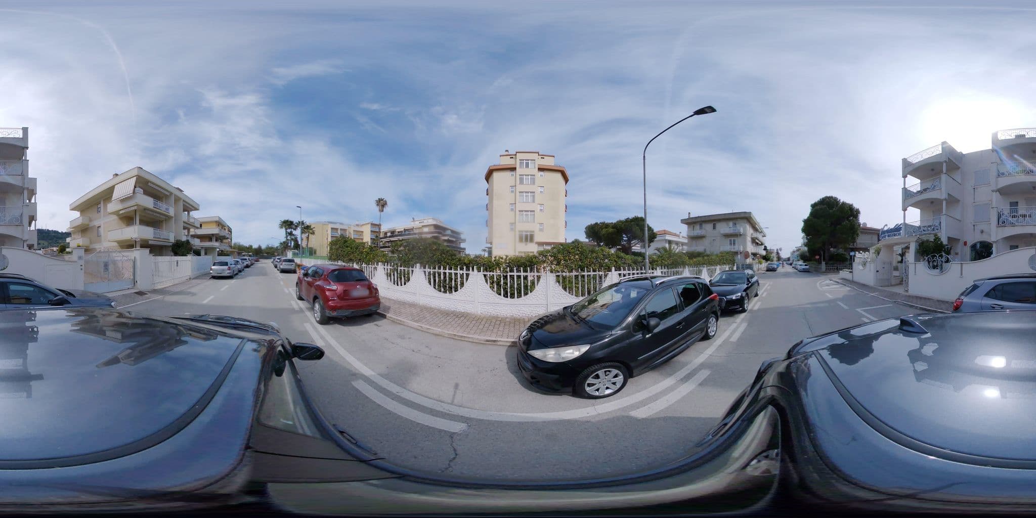 Street view near Residence Costa Smeralda, Grottammare — © mapconcierge (CC BY-SA · Mapillary)