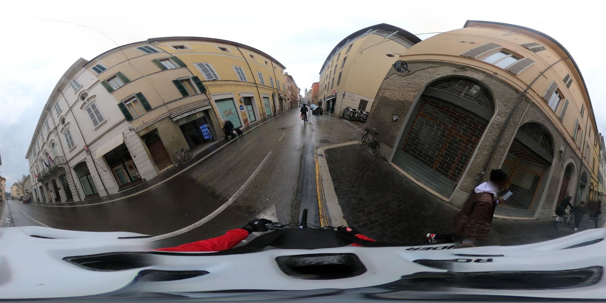 Street view near Hotel Vittoria, Faenza — © TombolanAssociati (CC BY-SA · Mapillary)