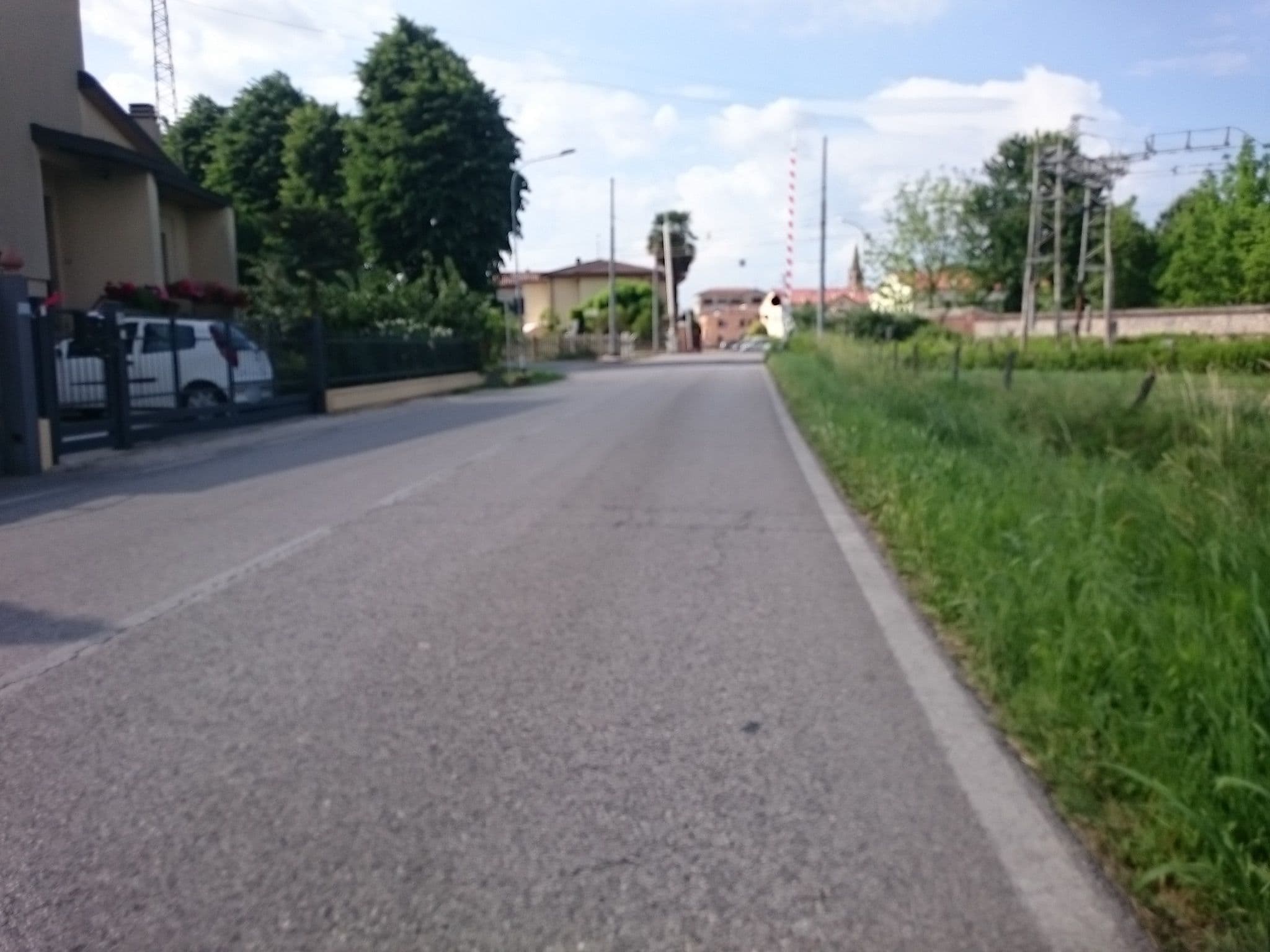Street view near Bed & Bike Belfiore, Montagnana — © voschix (CC BY-SA · Mapillary)