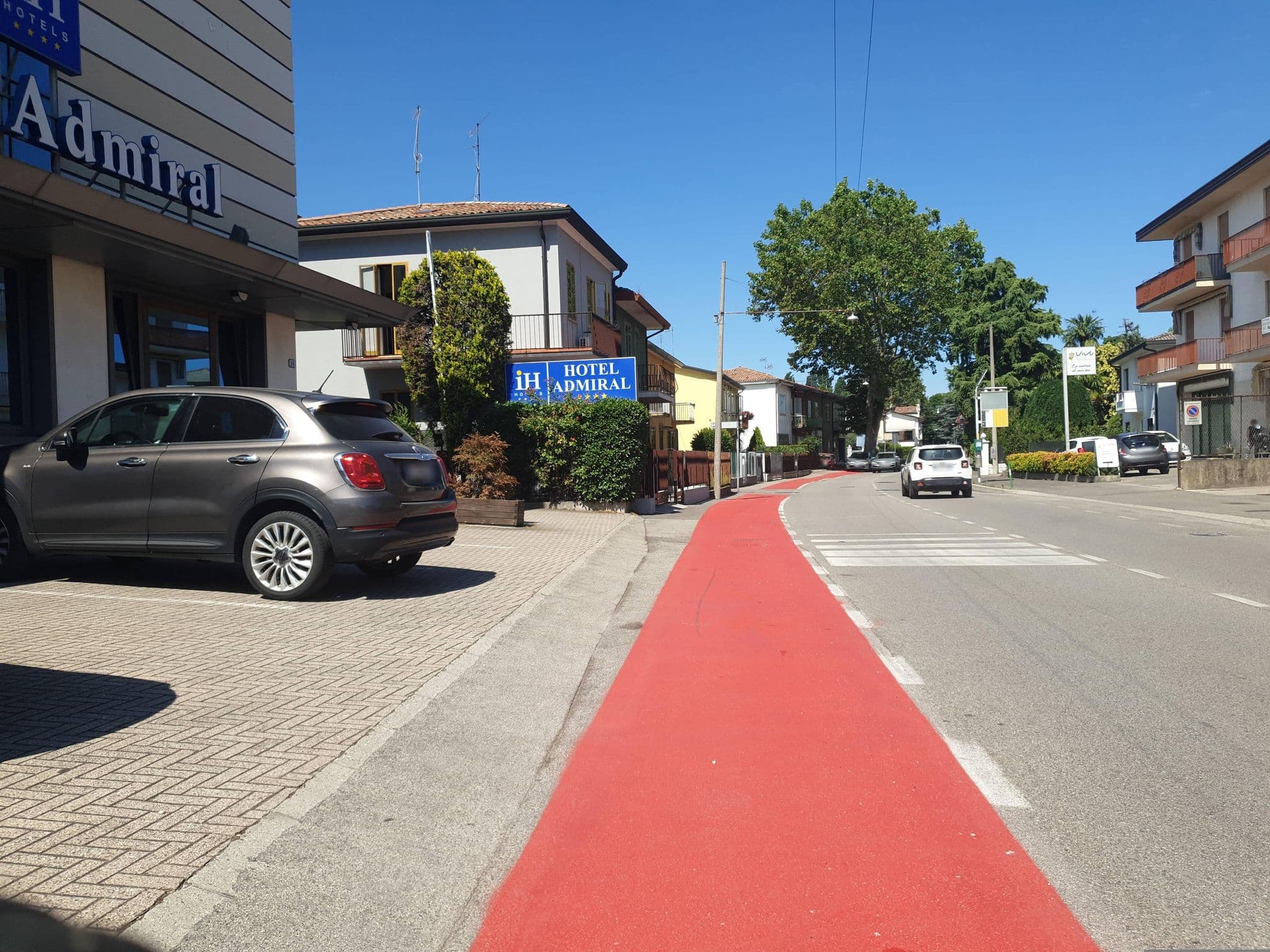 Street view near iH Hotel Padova Admiral, Noventa — © voschix (CC BY-SA · Mapillary)