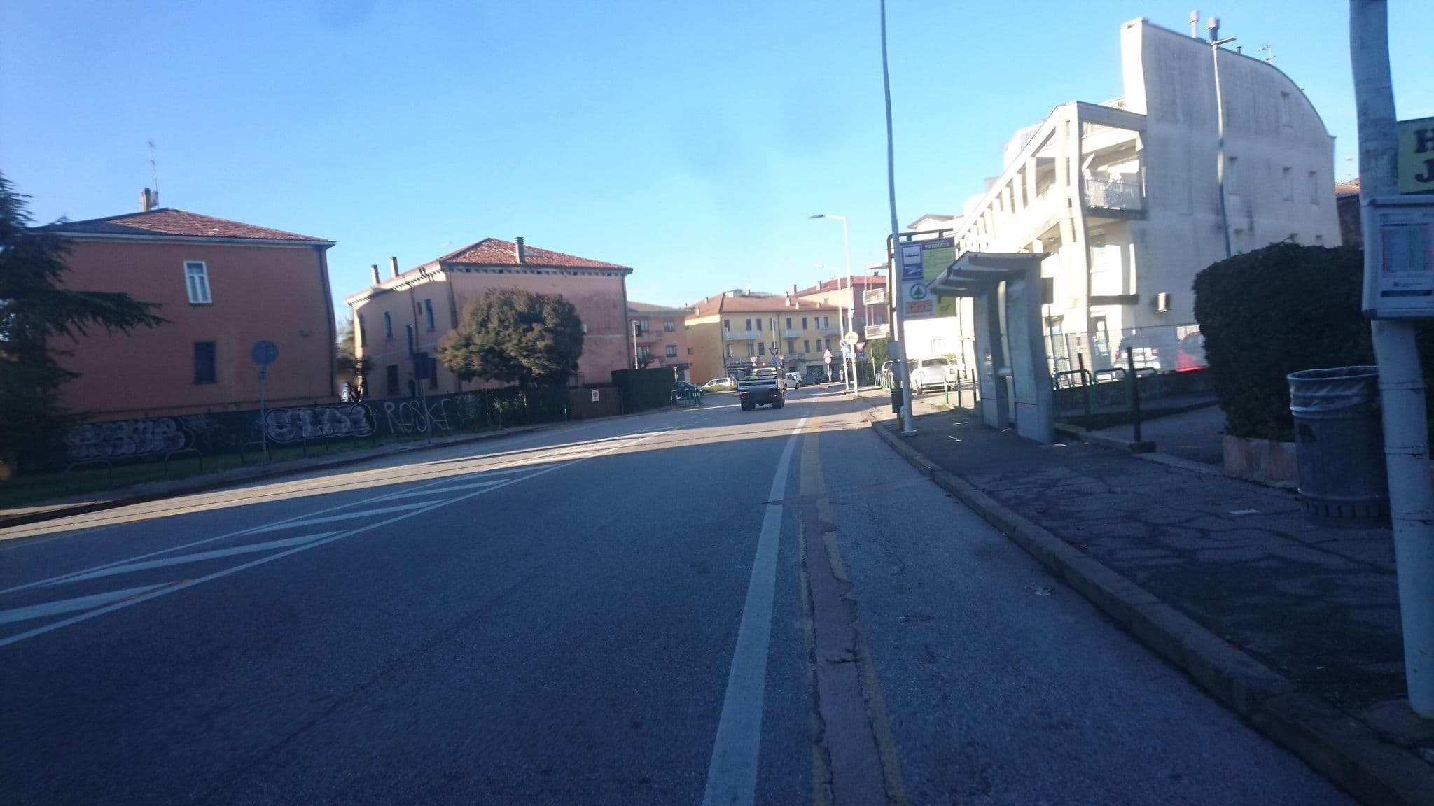 Street view near Hotel Junior, Arcella — © voschix (CC BY-SA · Mapillary)