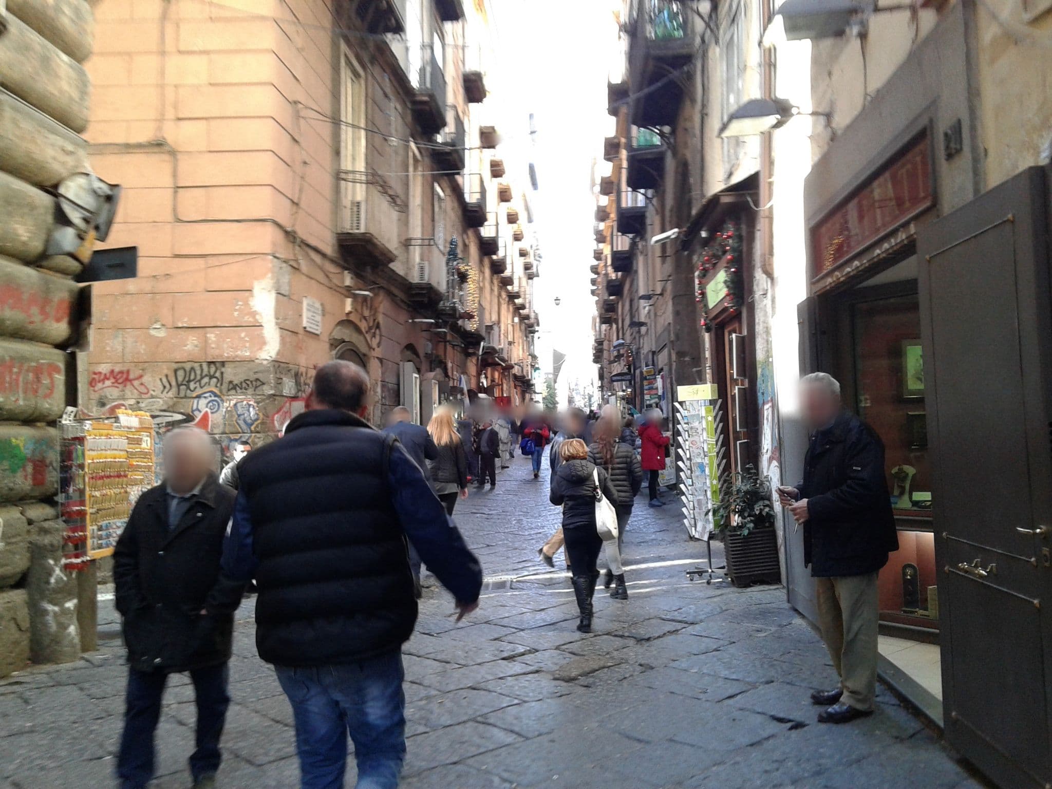 Street view near Santa Chiara Boutique Hotel, San Giuseppe — © lucaluongo95 (CC BY-SA · Mapillary)