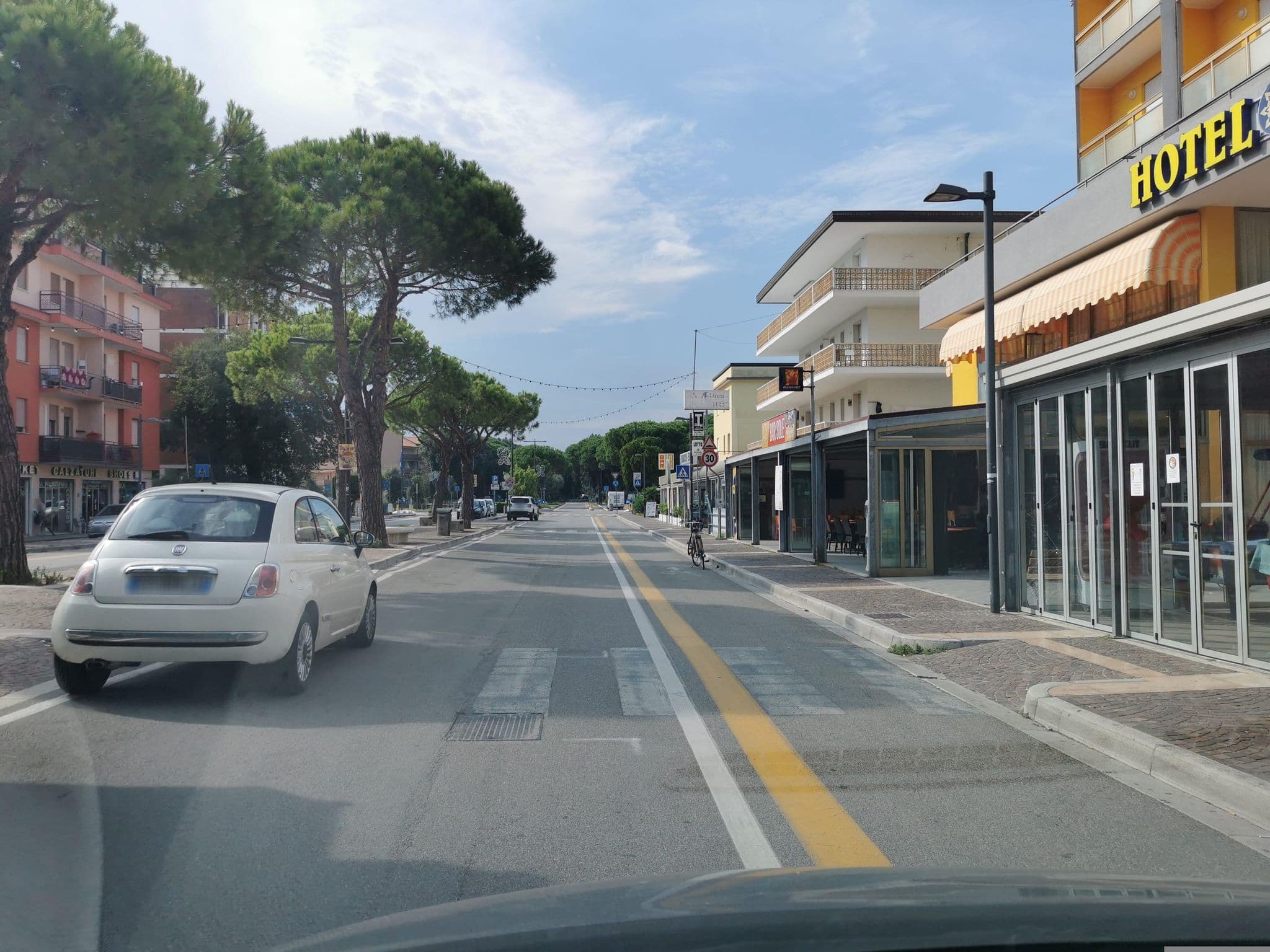 Street view near Hotel Sole, Sant'Anna — © canfe (CC BY-SA · Mapillary)