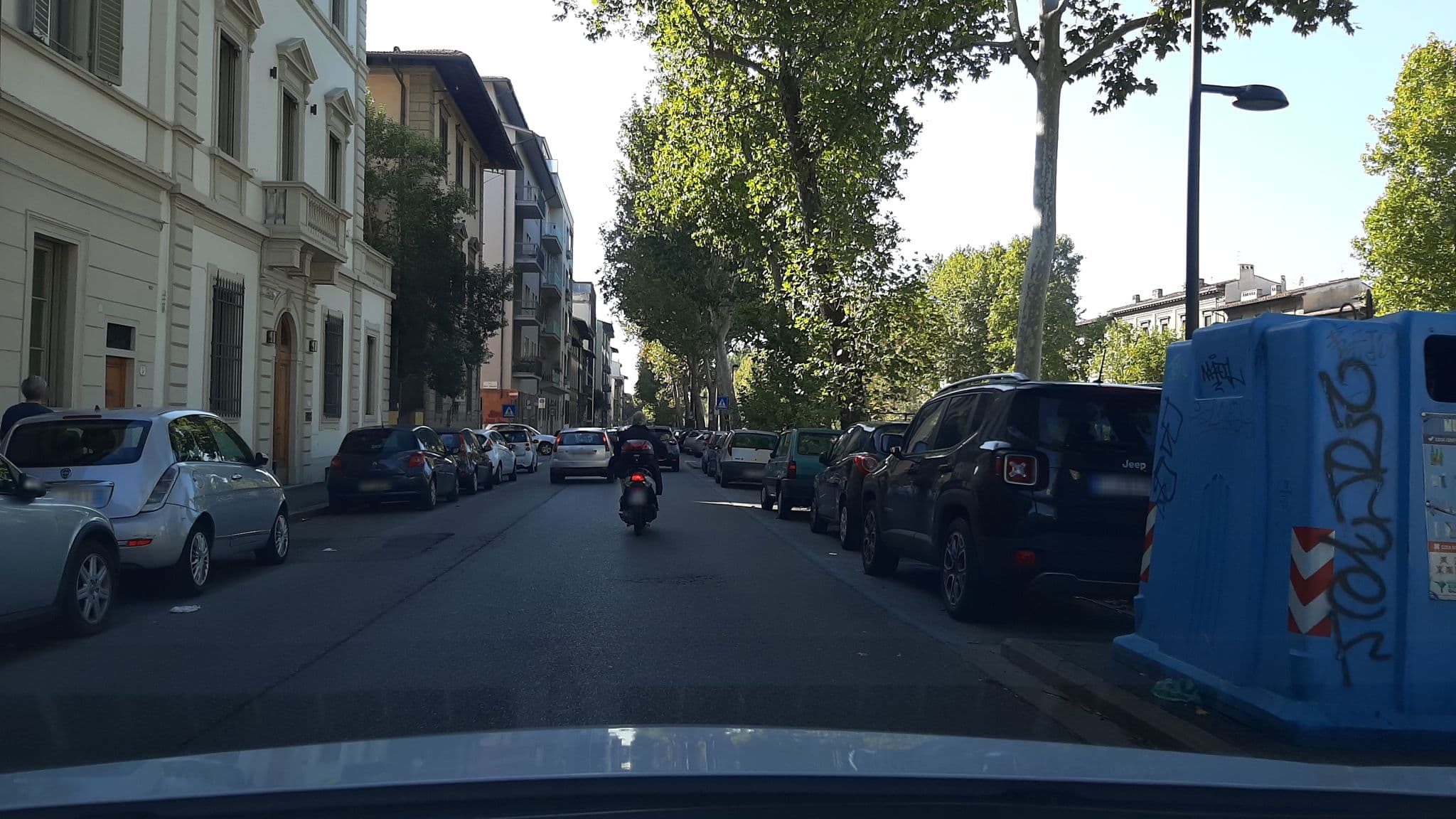 Street view near Miltontre Guest House, Florence