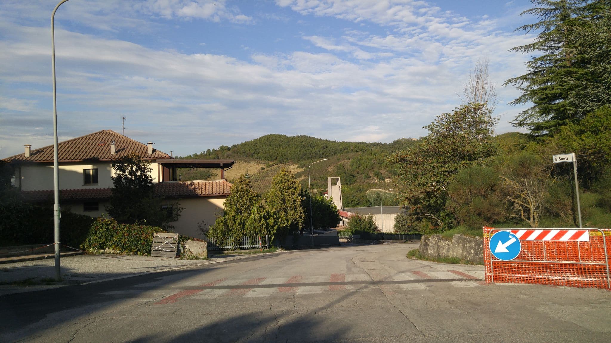 Street view near Residence La Collinetta, Cagli — © sorcrosc (CC BY-SA · Mapillary)
