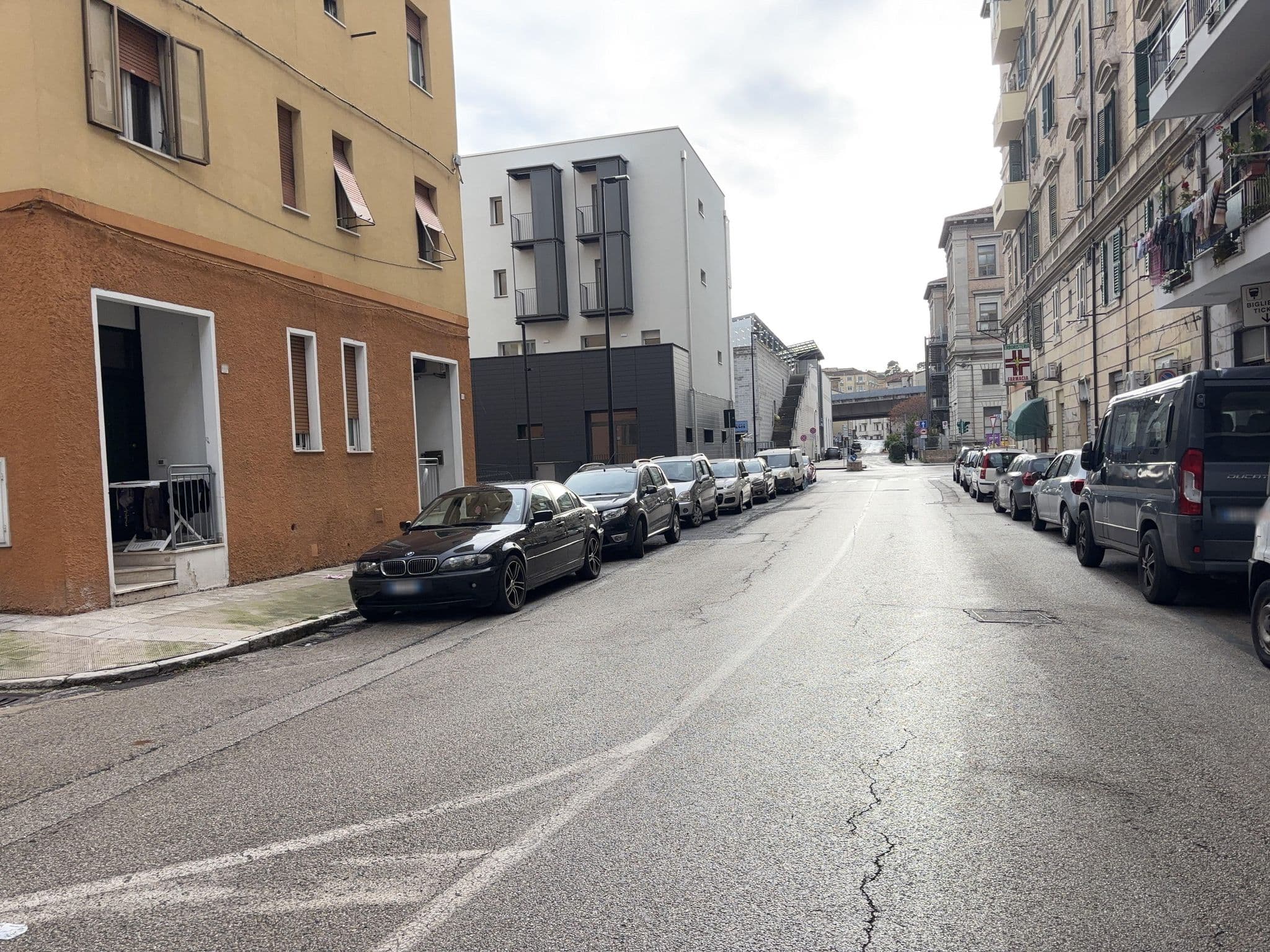 Street view near Casa Frinfrina B&B, Ancona — © robot8a (CC BY-SA · Mapillary)