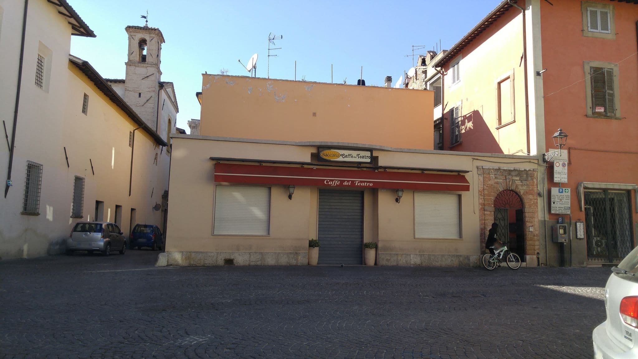 Street view near B&B del Teatro, Cagli — © sorcrosc (CC BY-SA · Mapillary)