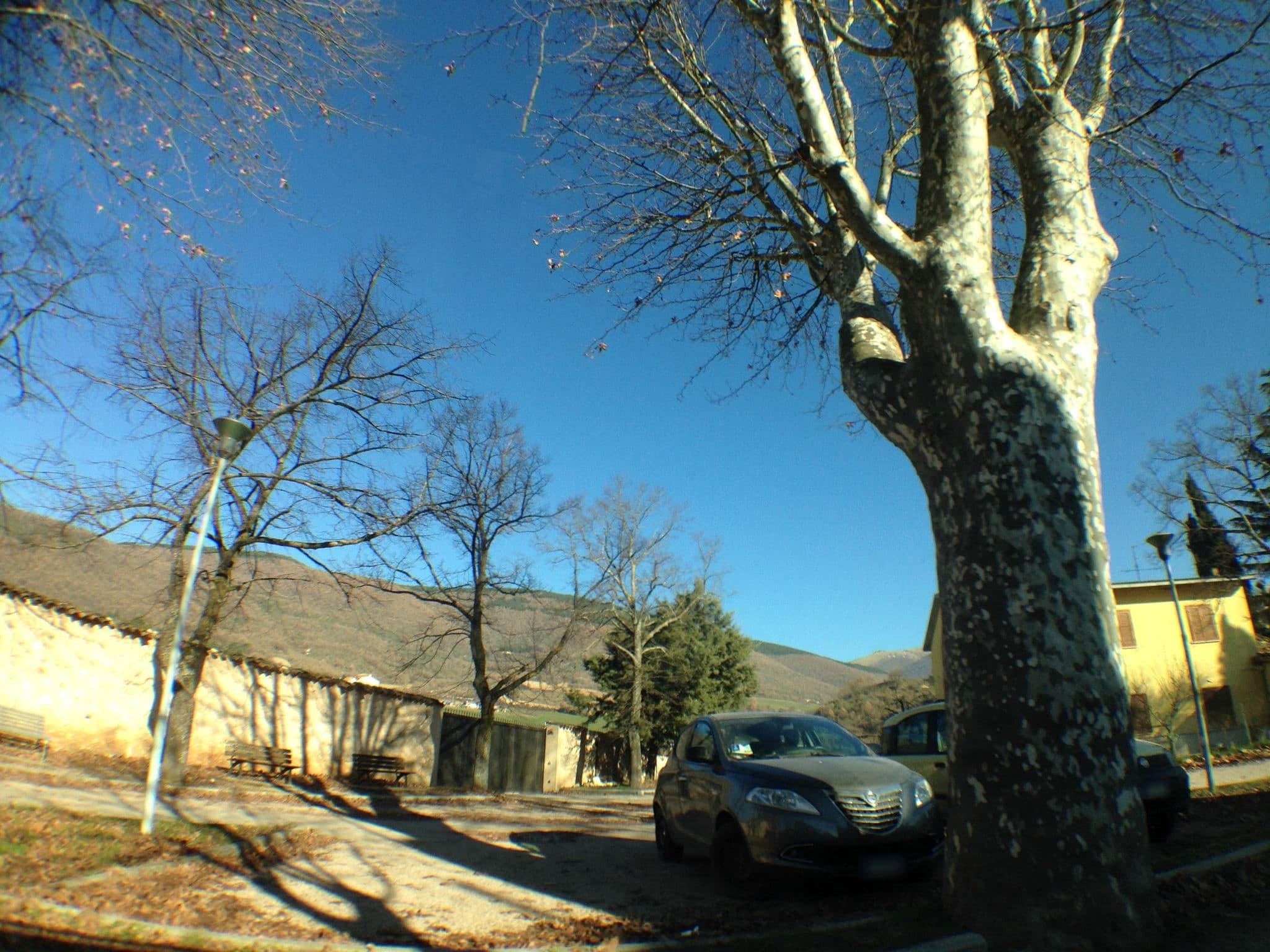 Street view near Tiro A Segno, Norcia — © kymolos (CC BY-SA · Mapillary)