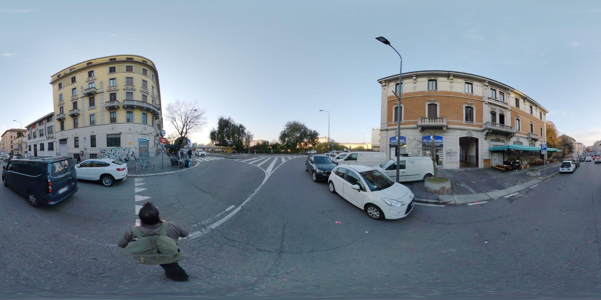 Street view near Madama Hostel Bistrot, Milan — © mapconcierge (CC BY-SA · Mapillary)