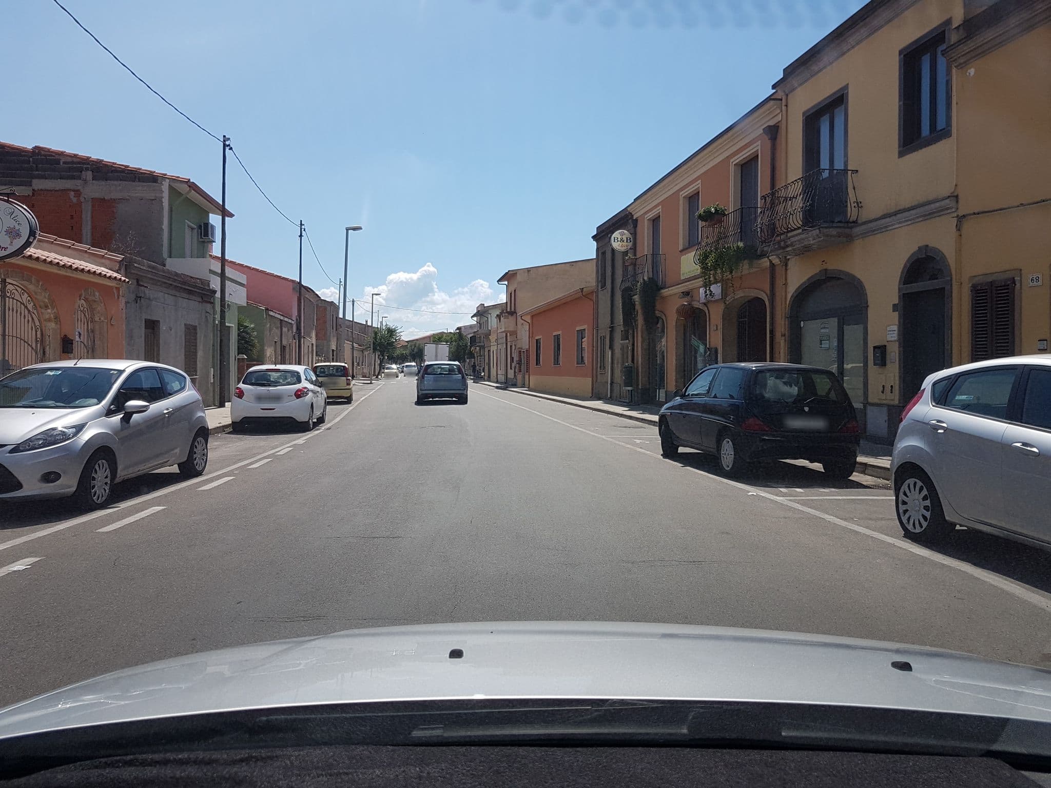 Street view near Alice B&B, Cabras — © damjang (CC BY-SA · Mapillary)
