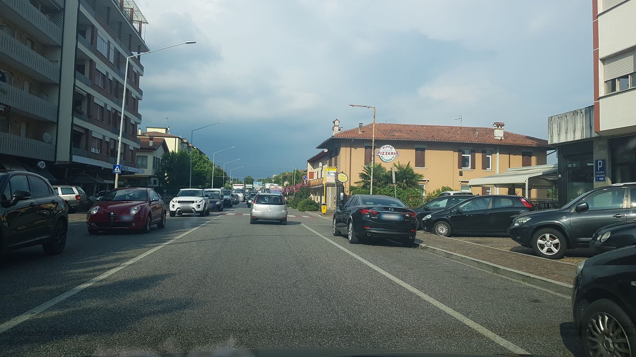 Street view near Hotel Capri, Pasian di Prato — © igorzo (CC BY-SA · Mapillary)