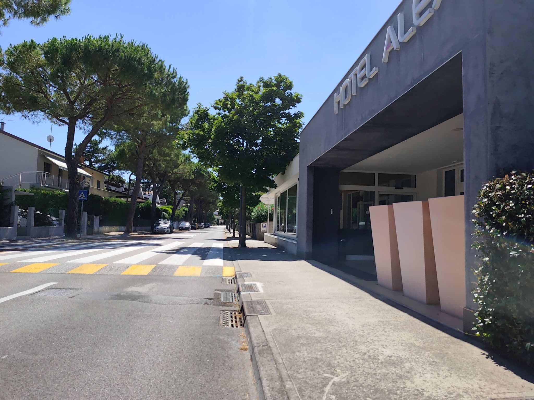 Street view near Alex, Lignano Sabbiadoro