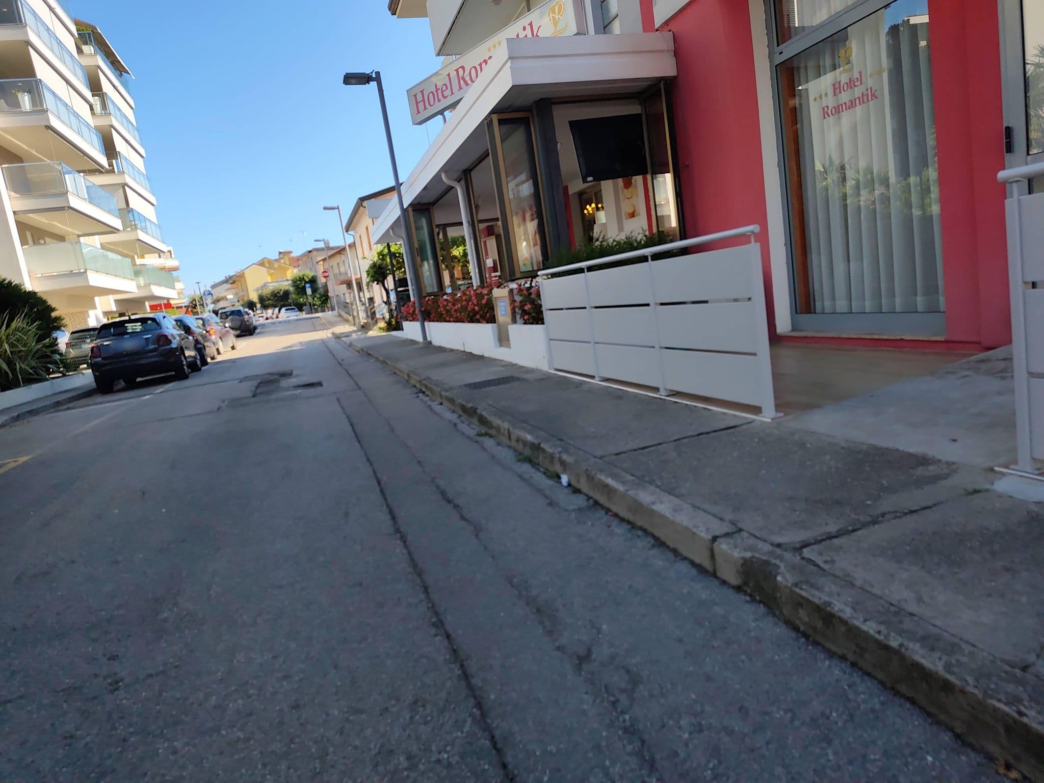 Street view near Romantik, Lignano Sabbiadoro