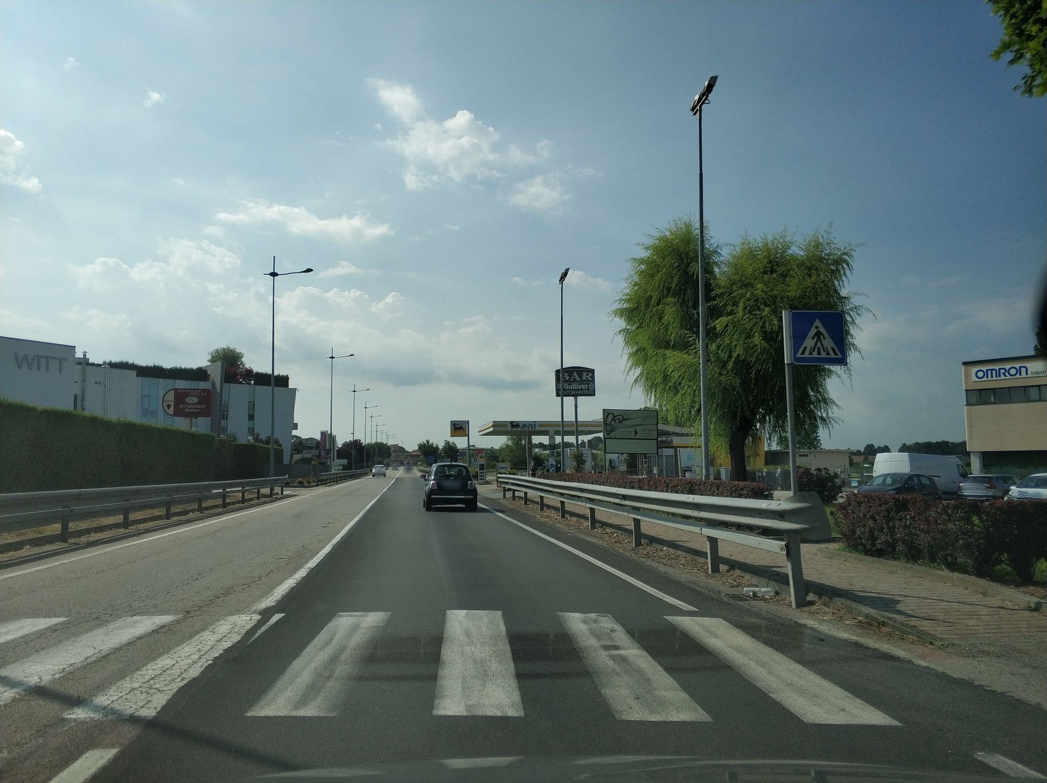 Street view near Brindor Hotel, Poirino — © canfe (CC BY-SA · Mapillary)