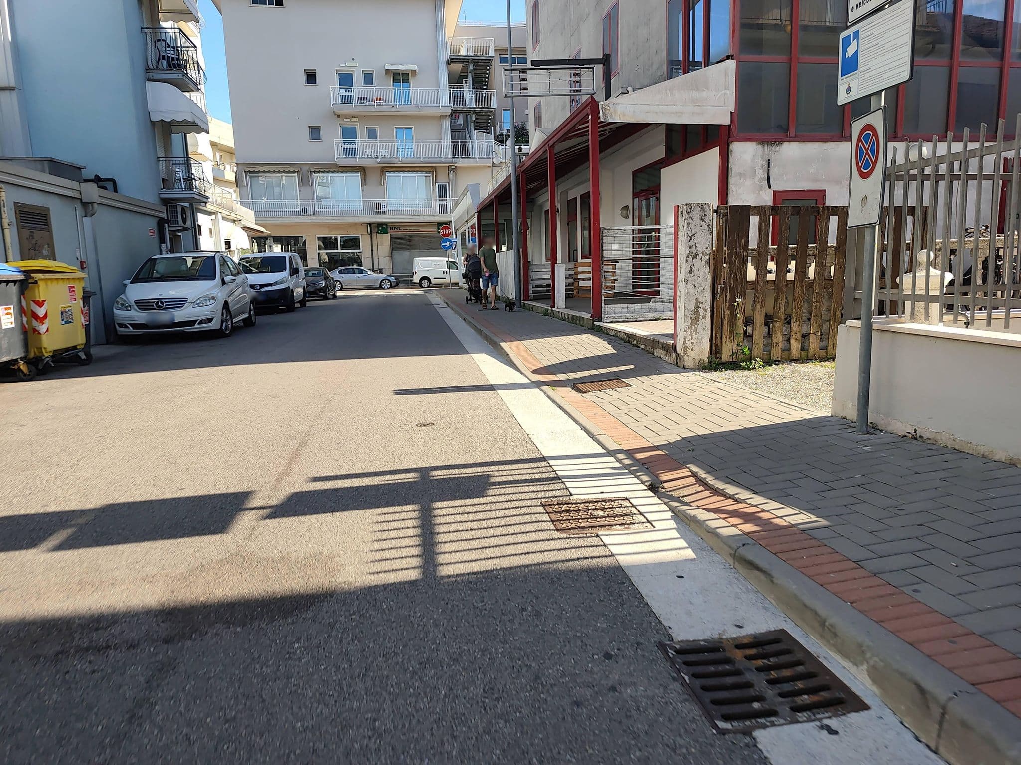 Street view near Da Bepi, Lido di Jesolo