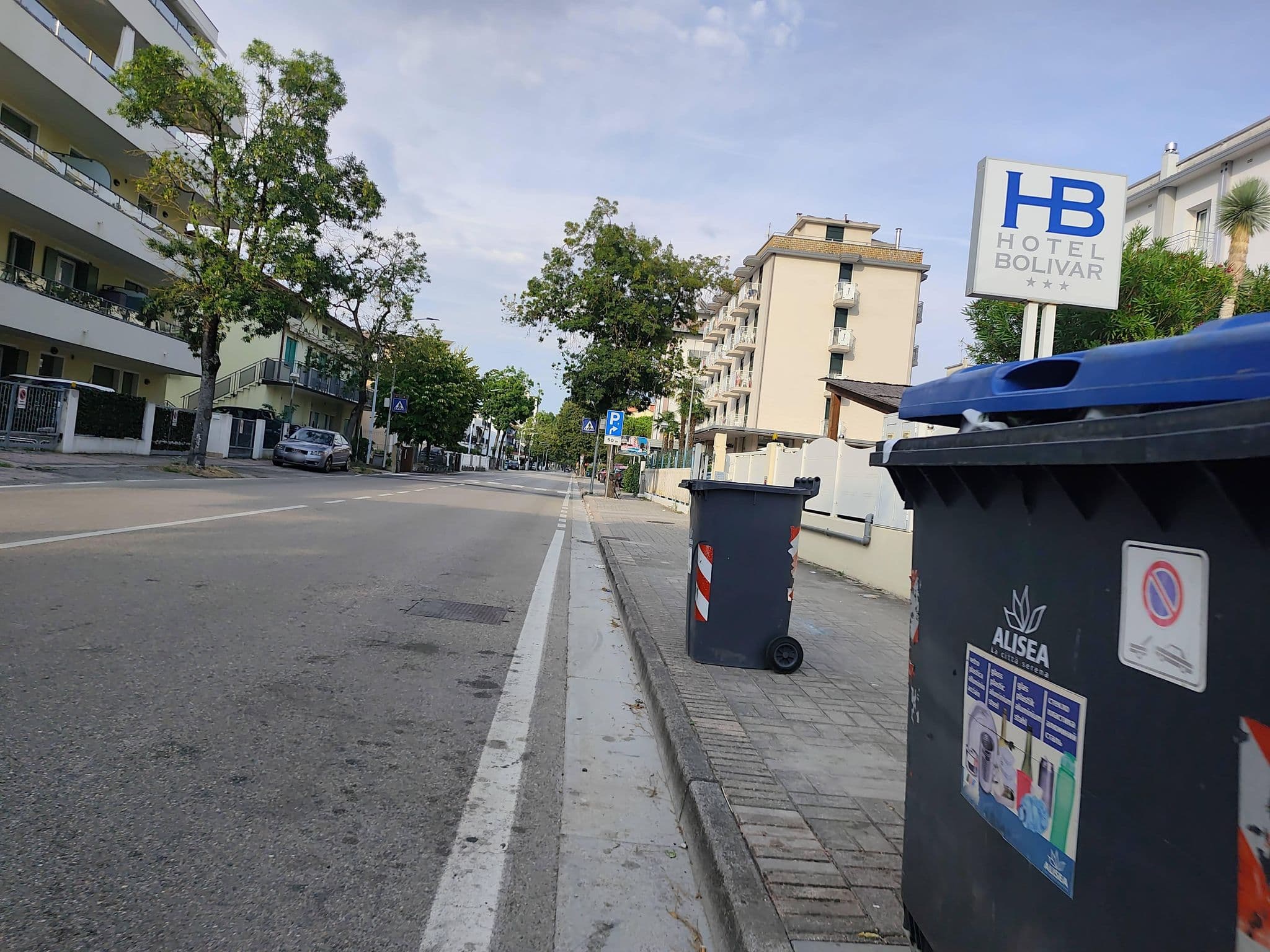 Street view near Bolivar, Lido di Jesolo