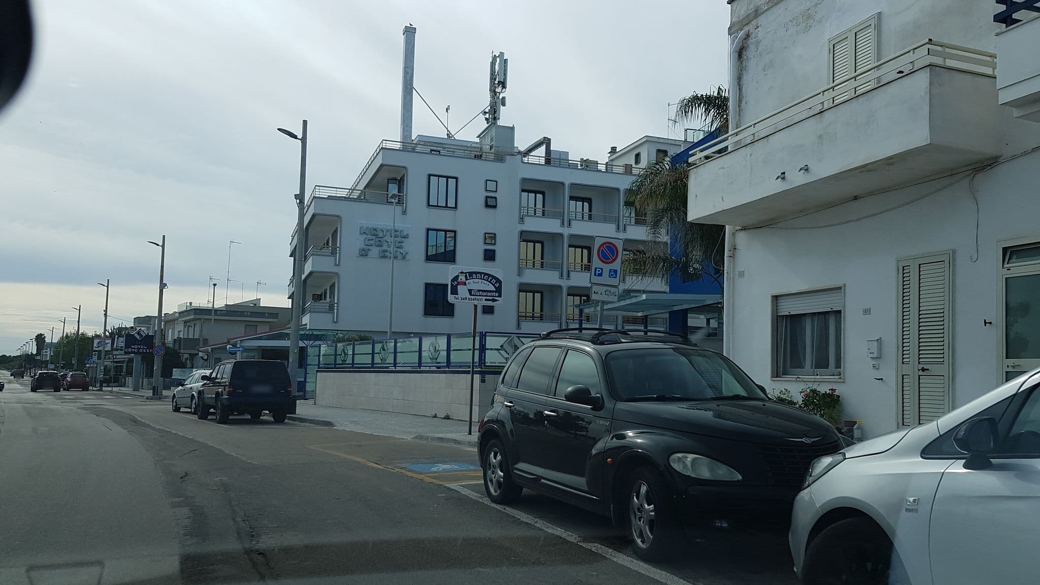 Street view near Hotel Côte d'Est Blu, Melendugno — © ale_zena_it (CC BY-SA · Mapillary)