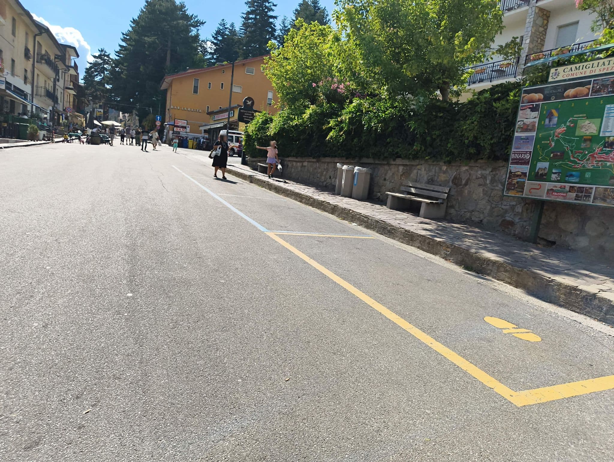 Street view near Hotel Aquila & Edelweiss, Celico — © marcuscalabresus (CC BY-SA · Mapillary)