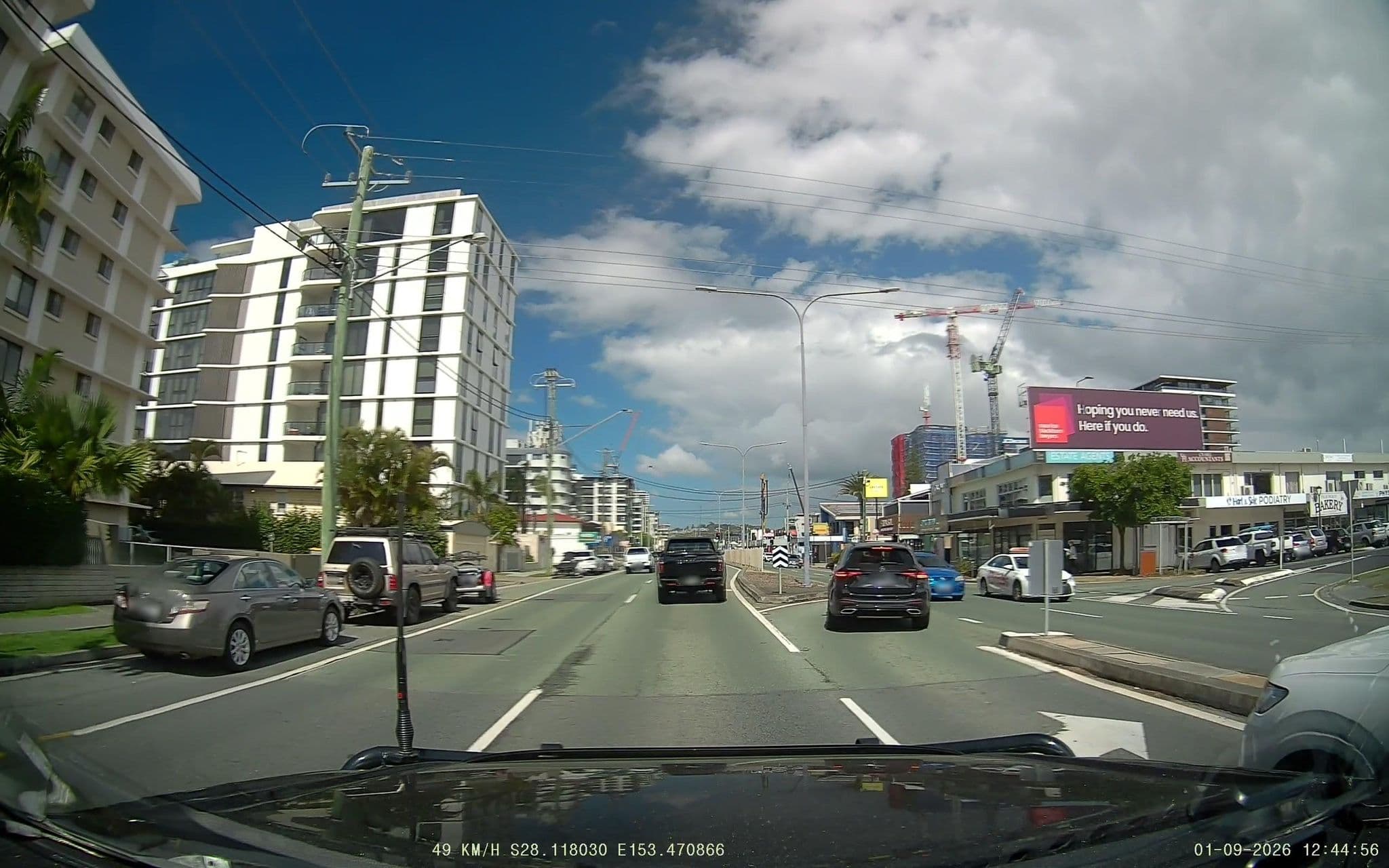Street view near Beach Palms Holiday Apartments, Palm Beach — © fizzie (CC BY-SA · Mapillary)