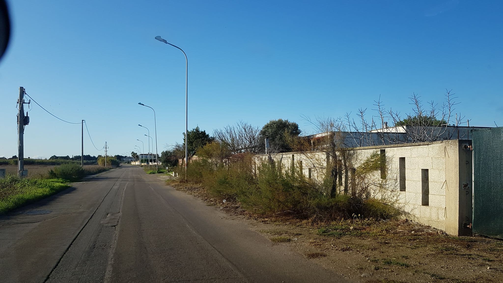 Street view near Le casette di San Gennaro, Torchiarolo — © ale_zena_it (CC BY-SA · Mapillary)