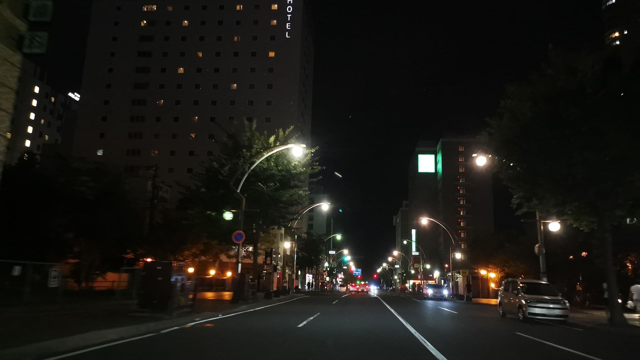 Street view near Hotel la mer, Sapporo — © watalucky (CC BY-SA · Mapillary)