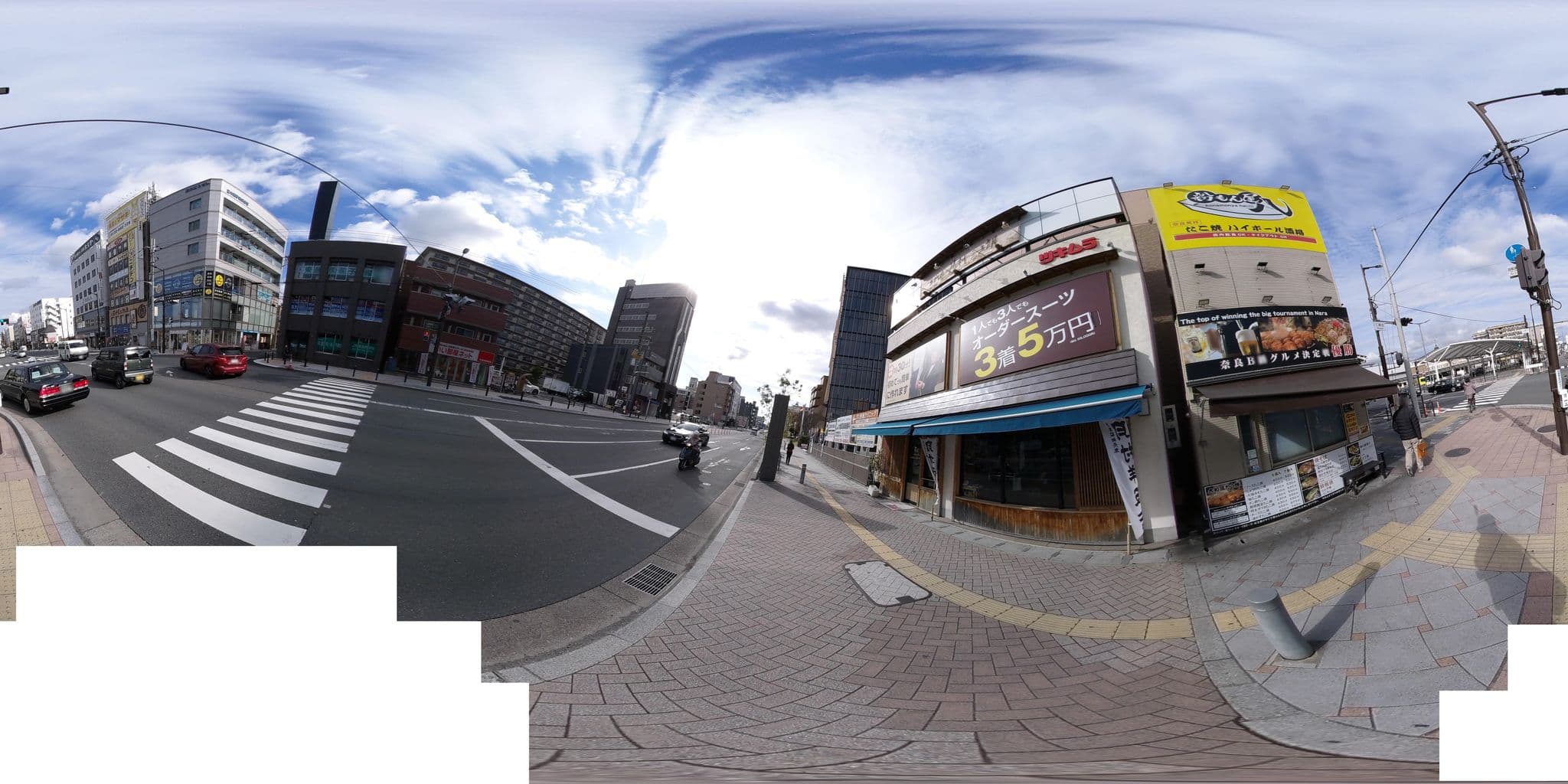 Street view near Hostel & Gallery GisGood, Nara-shi — © okadatsuneo (CC BY-SA · Mapillary)