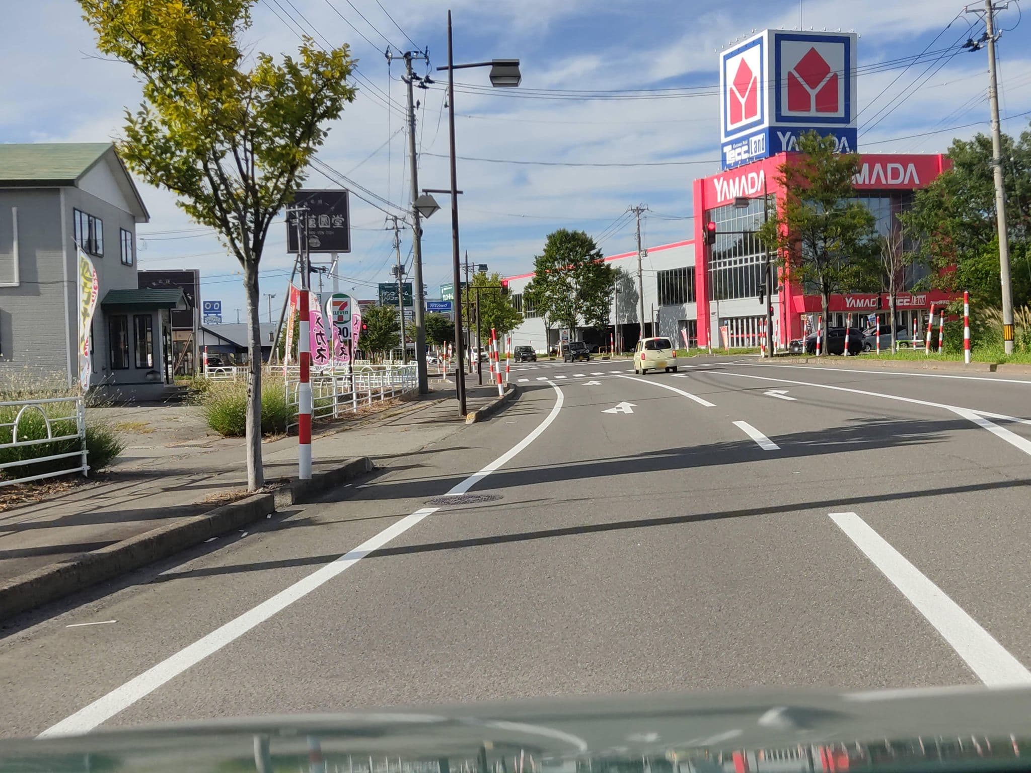 Street view near Regions Hostel, Yokote — © tonoyamatanken (CC BY-SA · Mapillary)