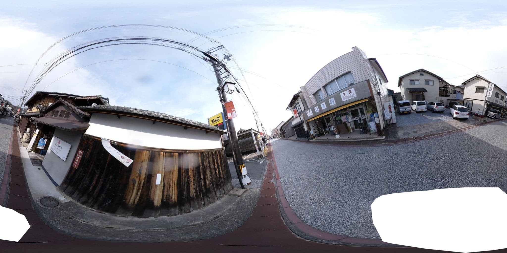 Street view near Machiya Club, Ōmihachiman — © okadatsuneo (CC BY-SA · Mapillary)