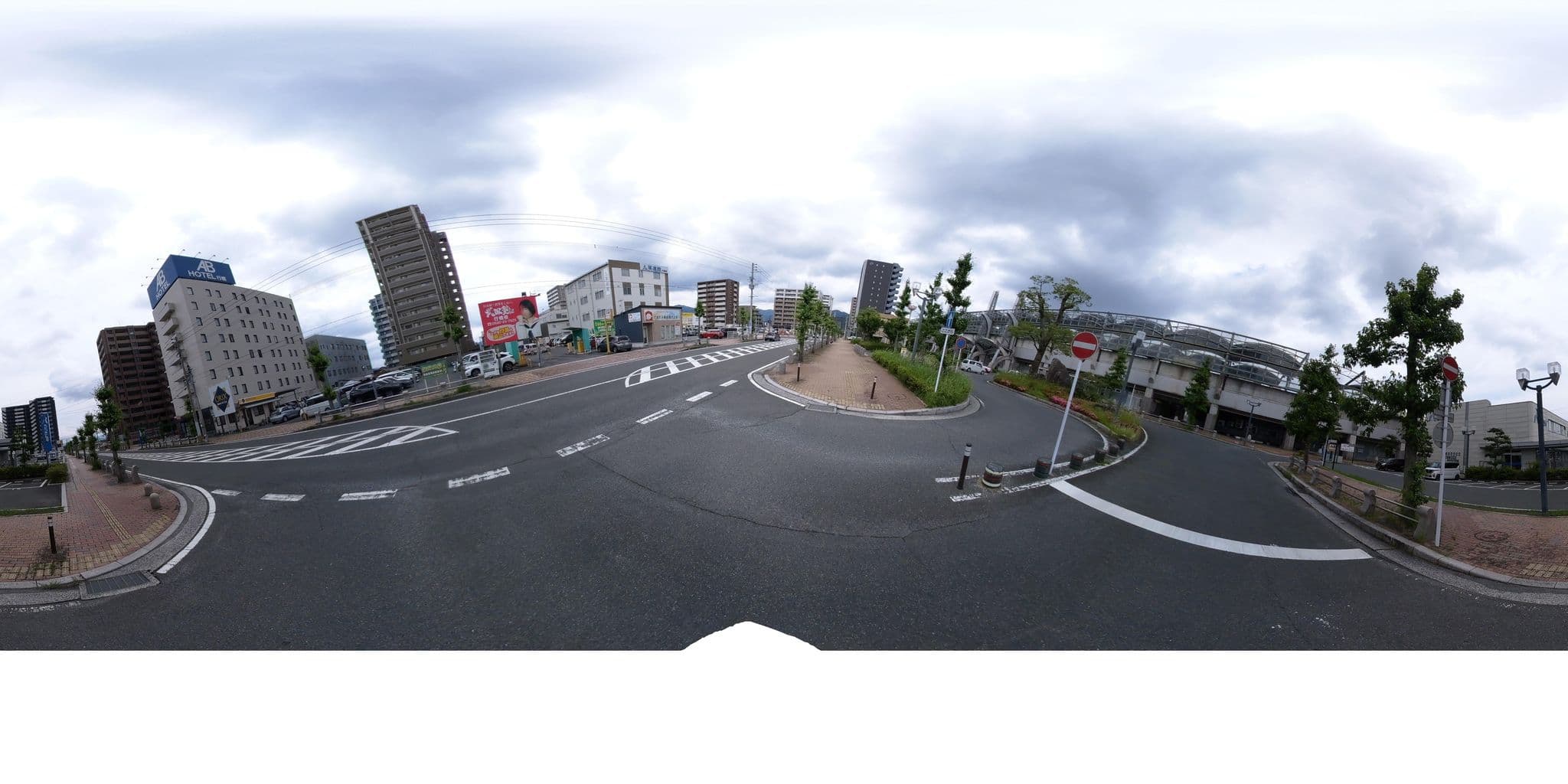 Street view near ABホテル, Yukuhashi — © okadatsuneo (CC BY-SA · Mapillary)