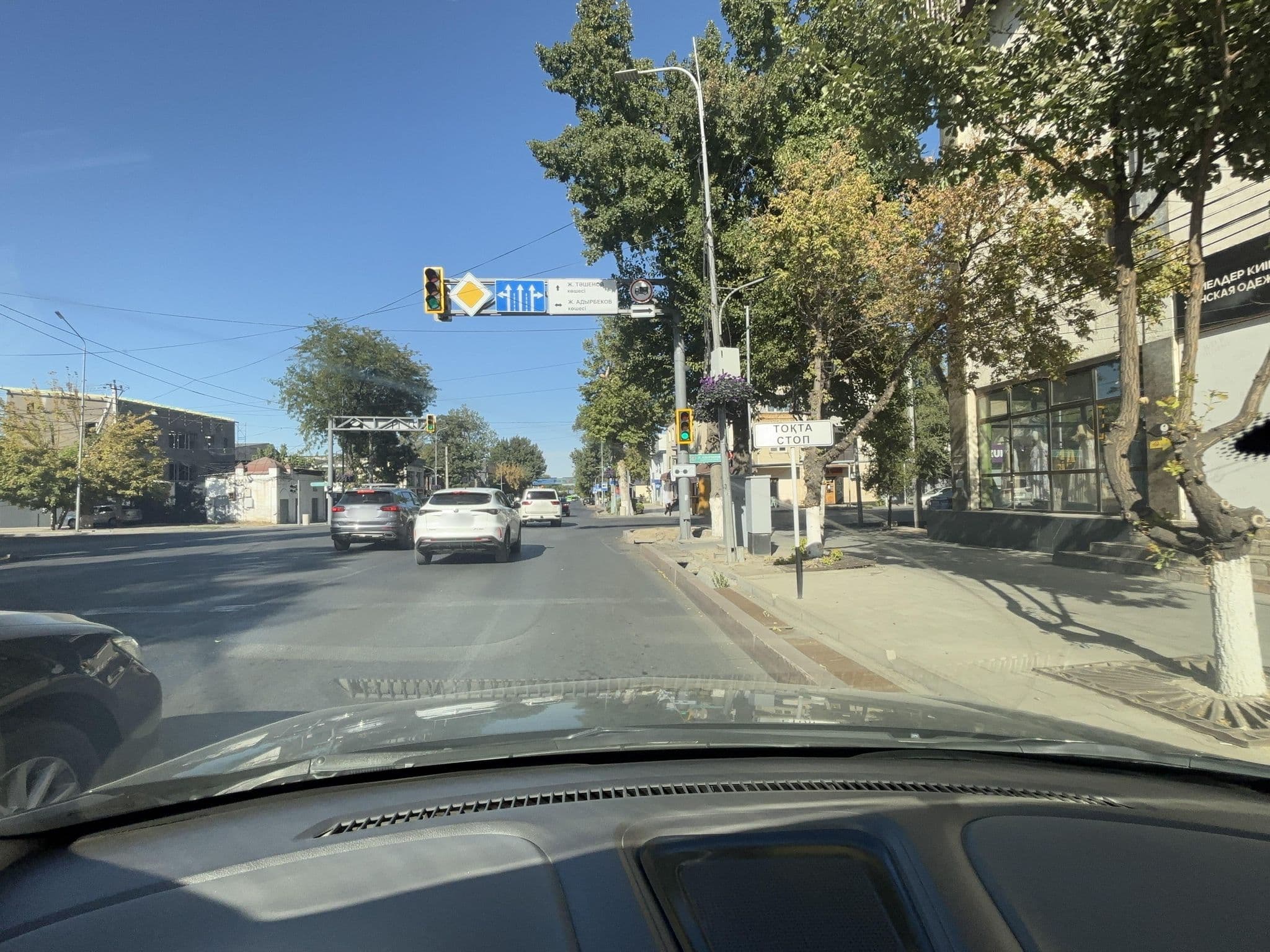 Street view near Nurotau, Shymkent — © Daulet-78 (CC BY-SA · Mapillary)