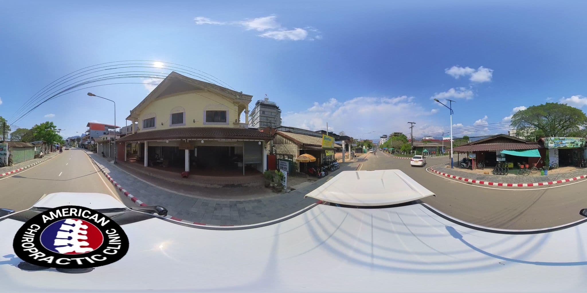Street view near Villa Aekham, Vang Vieng