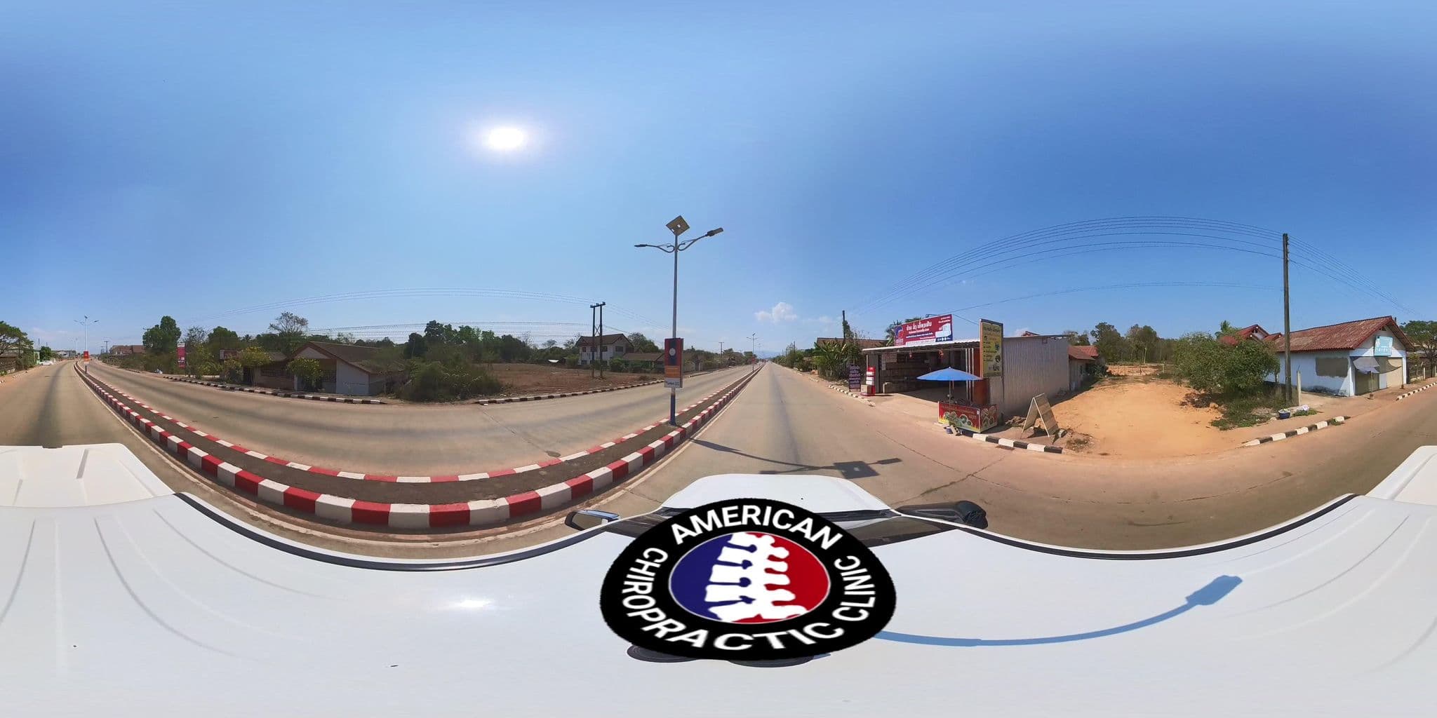 Street view near Phothong Guesthouse, Muang Phôn-Hông — © DrLogan (CC BY-SA · Mapillary)