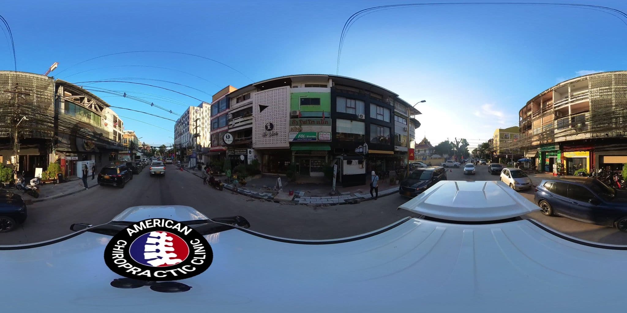 Street view near Vientiane Backpackers, Vientiane