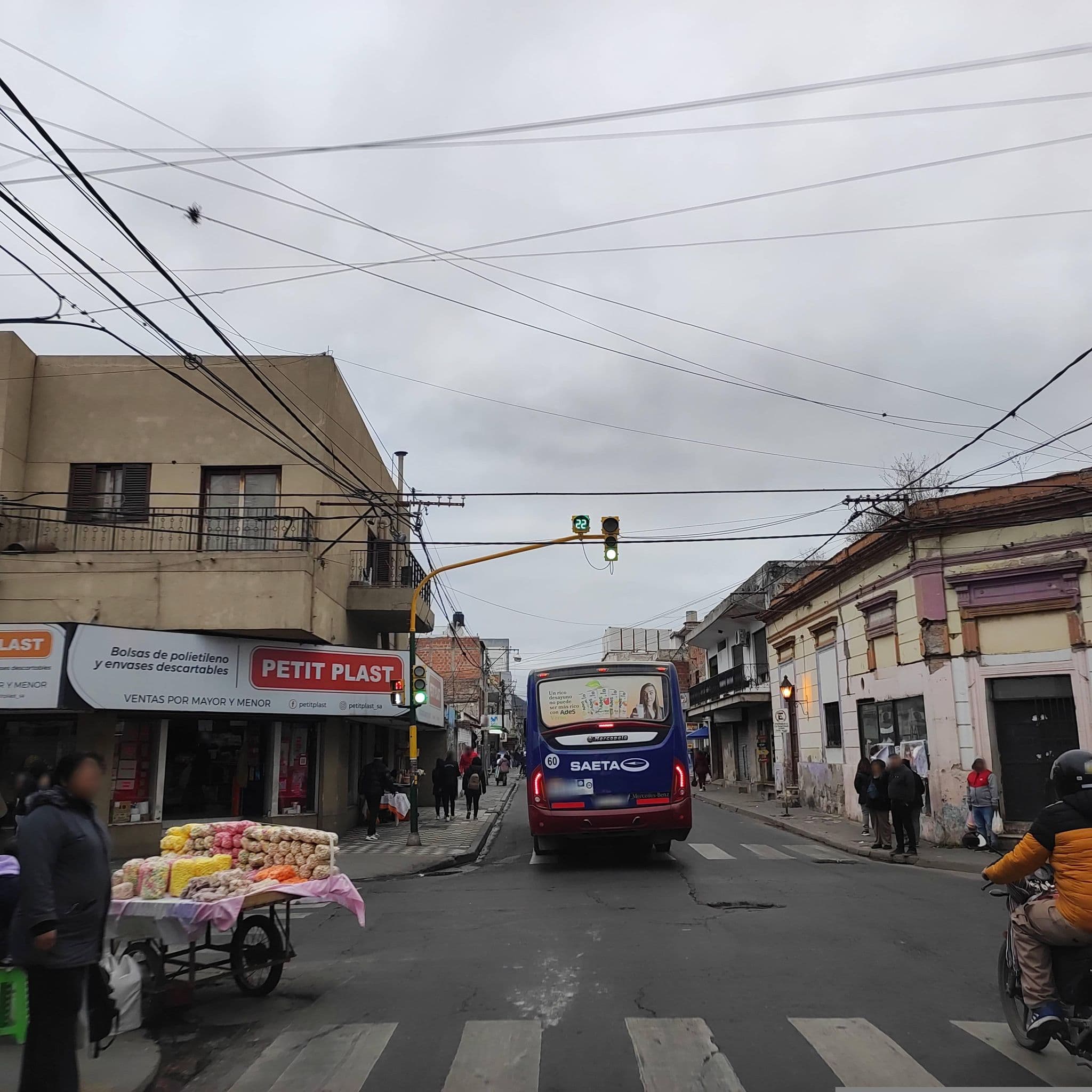 Street view near Charbel, Salta