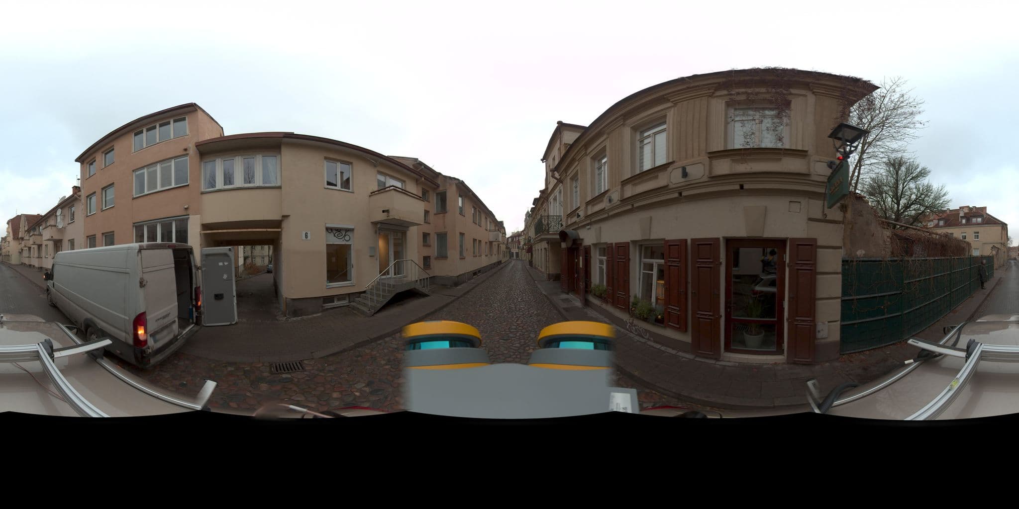 Street view near Grotthuss Boutique Hotel, Naujamiestis — © TerraModus (CC BY-SA · Mapillary)