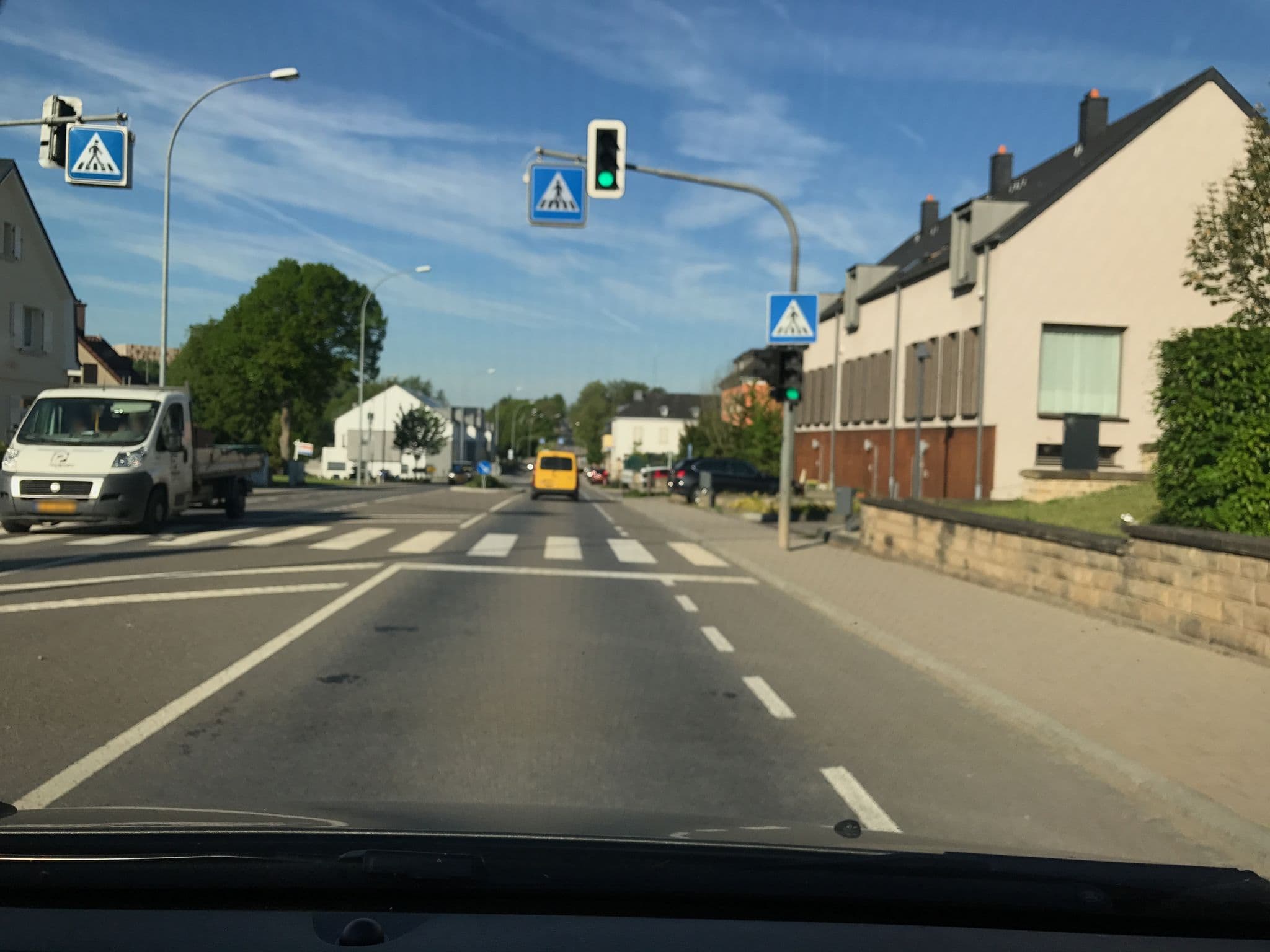 Street view near Auberge Peitry, Roodt-sur-Syre — © lionape (CC BY-SA · Mapillary)