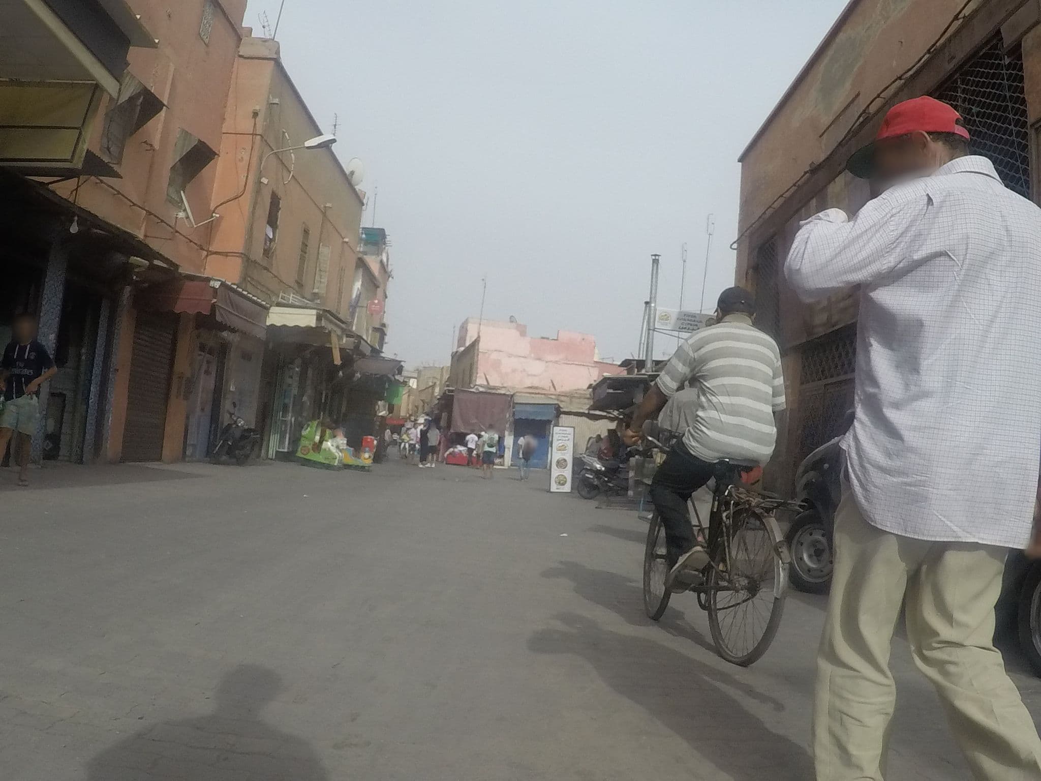 Street view near Euphorbe, Marrakesh
