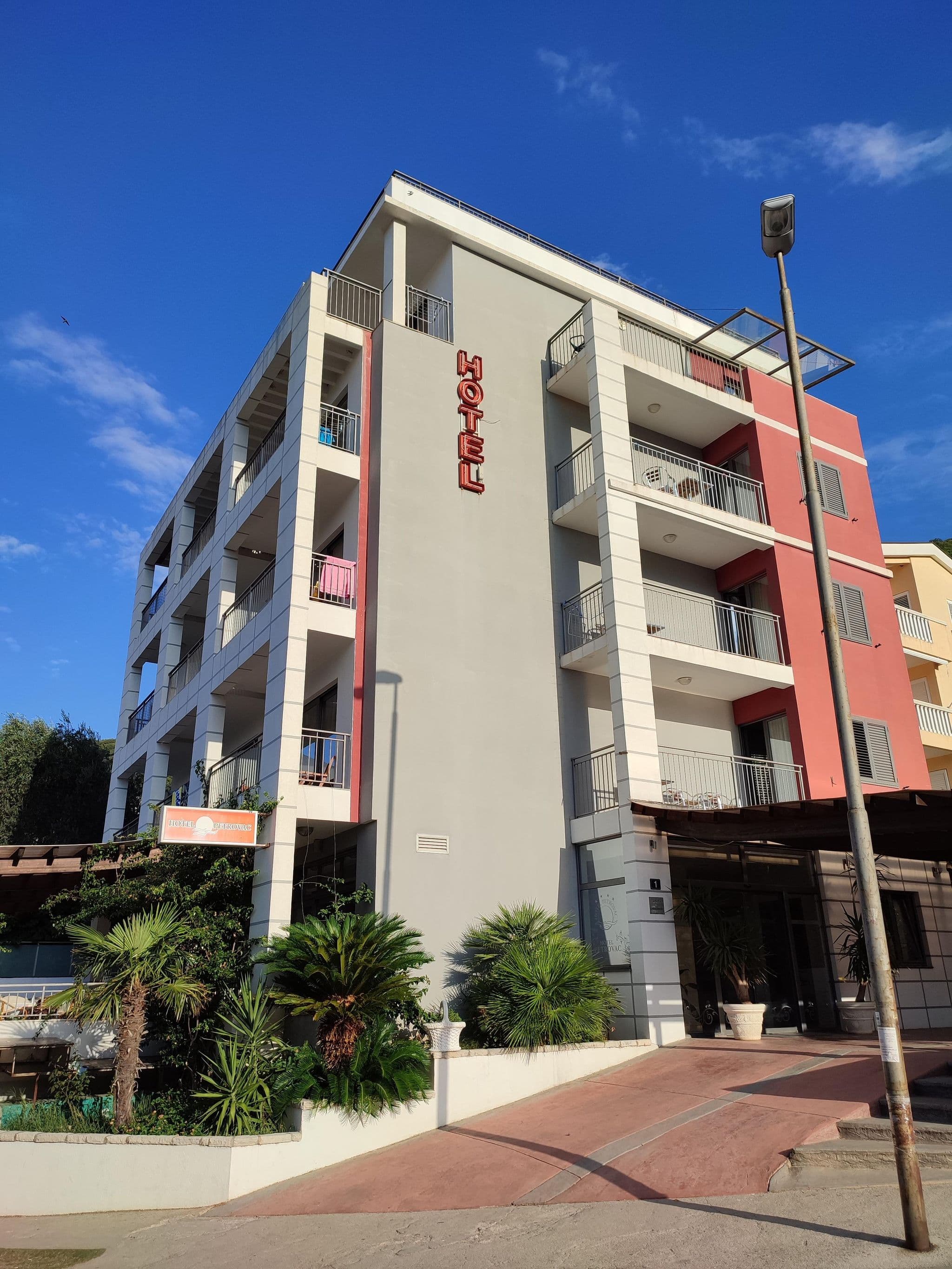 Street view near Hotel Paun, Petrovac na Moru — © pedja (CC BY-SA · Mapillary)